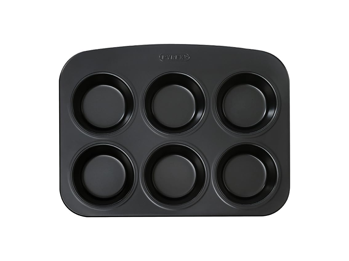pyrex-glide-stampo-per-muffin-in-metallo-da-6-stampi-con-rivestimento-antiaderen image 3