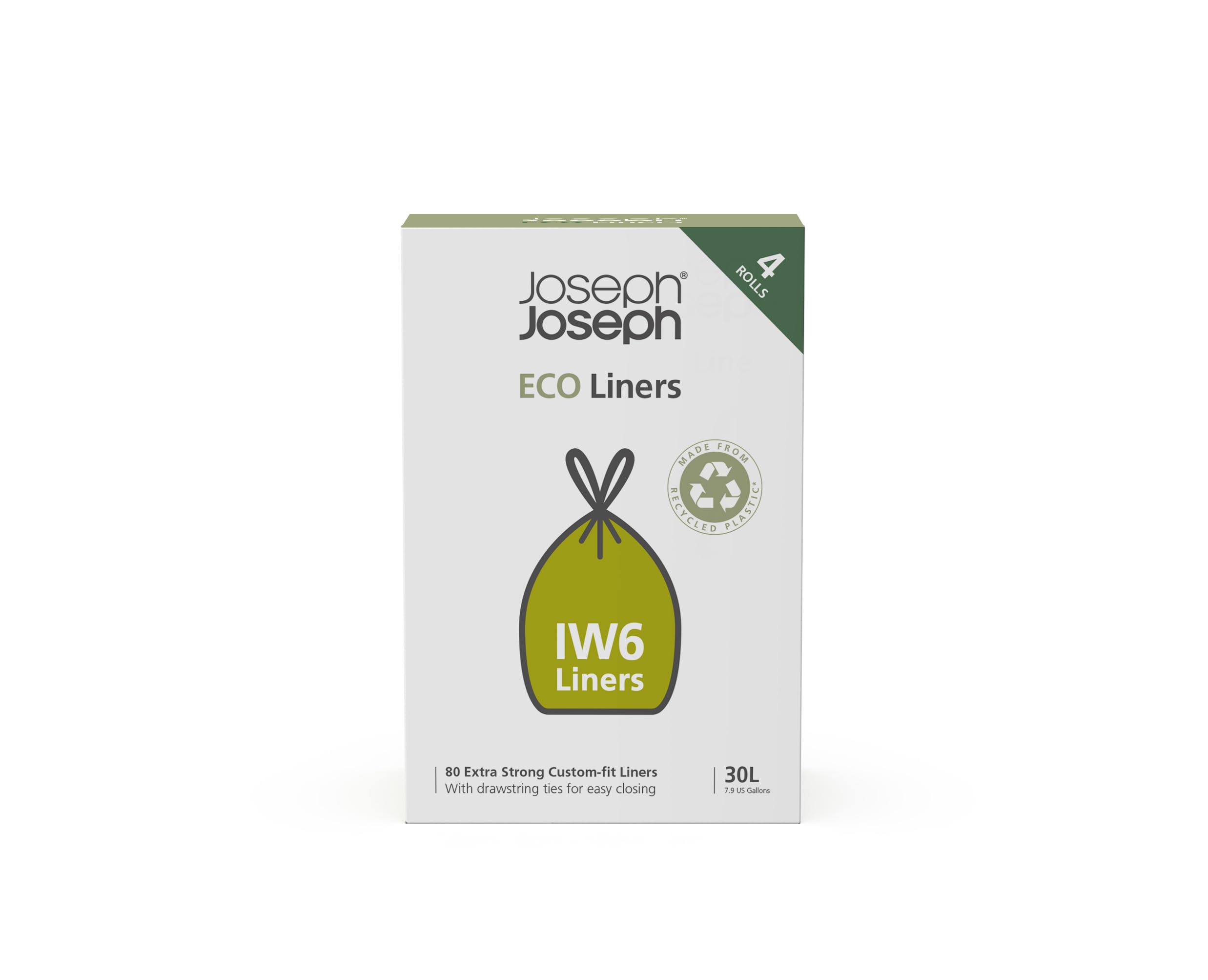 joseph-joseph-eco-iw9-sacchetti-spazzatura-riciclati-10-litri-con-coulisse-extra image 6