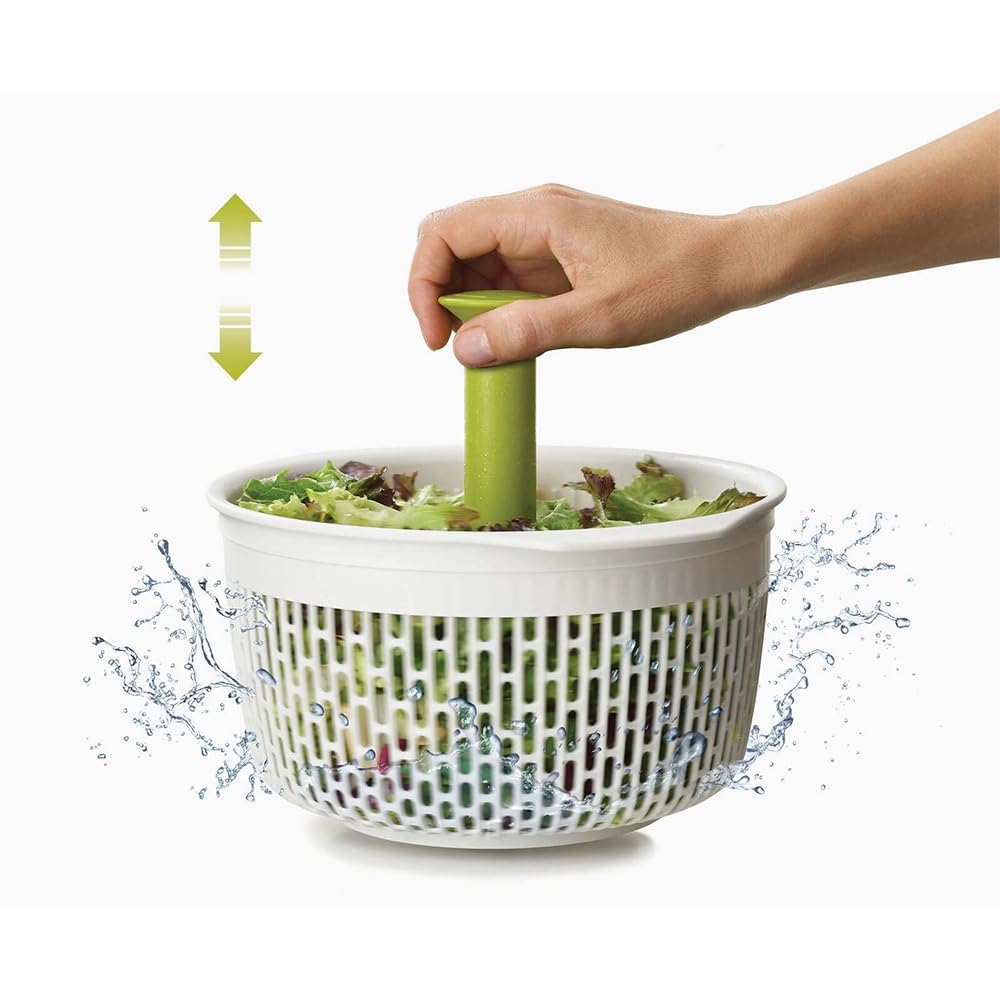 joseph-joseph-spindola-centrifuga-per-insalata-2-in-1-da-lavello-con-ventosa-e-s image 6