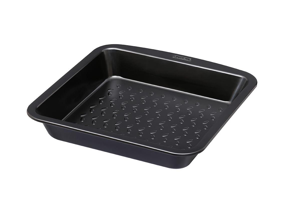 pyrex-glide-piatto-da-forno-quadrato-in-metallo-24x24-cm-con-rivestimento-antiad image 2