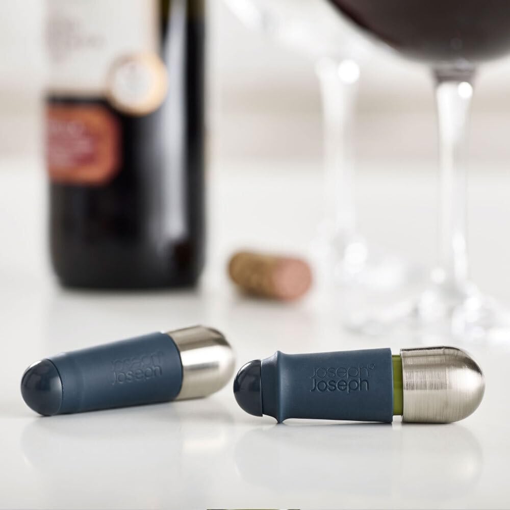 joseph-joseph-barwise-set-di-2-tappi-per-vino-riutilizzabili-con-chiusura-a-vite image 5