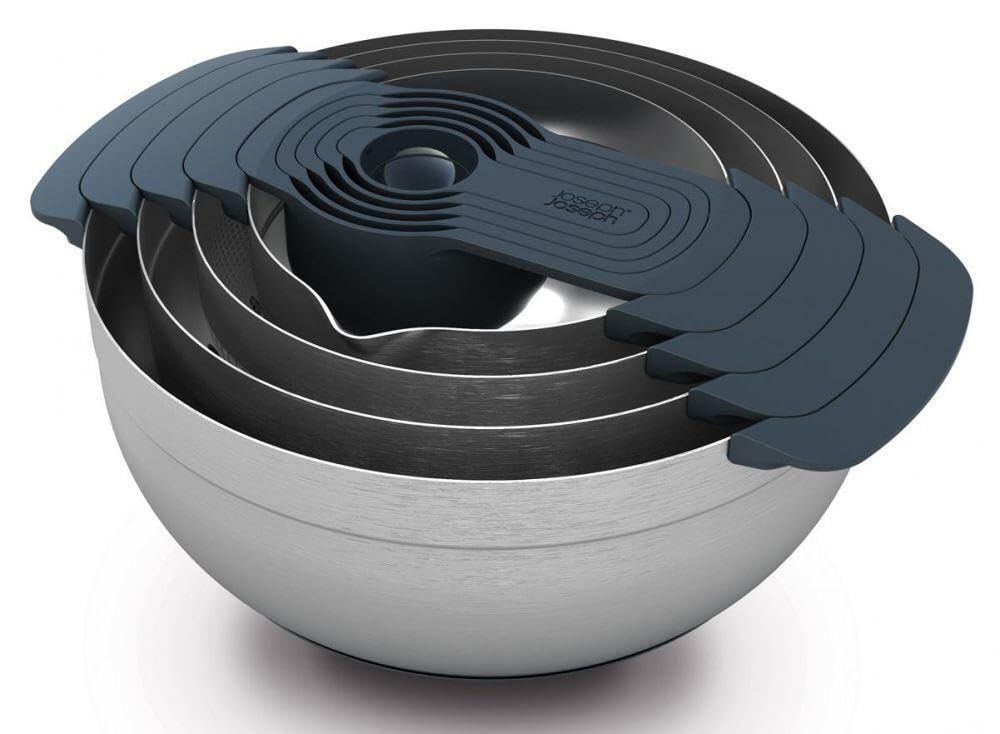 joseph-joseph-nest-9-plus-set-compatto-da-9-pezzi-per-preparazione-alimenti-in-a image 1