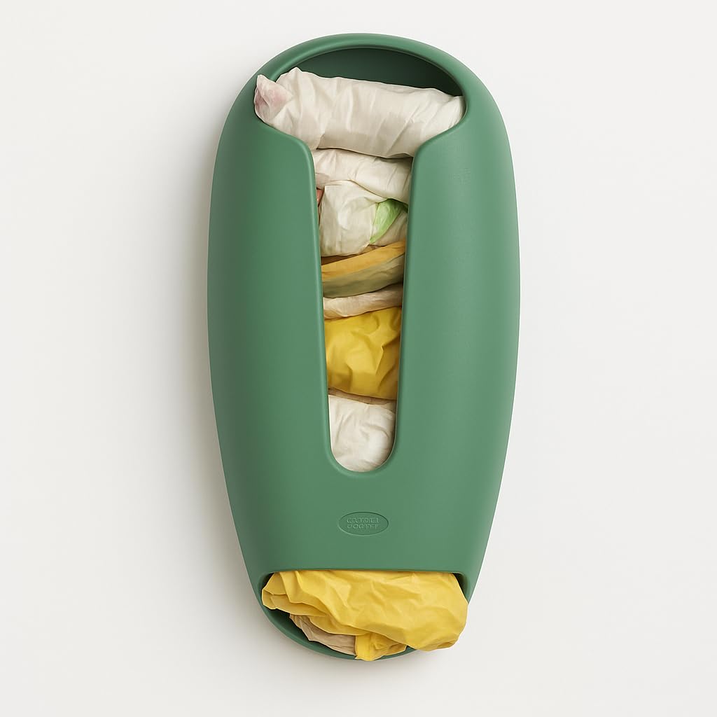 snips-porta-sacchetti-da-parete-28-5-x-14-x-8-cm-con-installazione-senza-fori-ca image 1