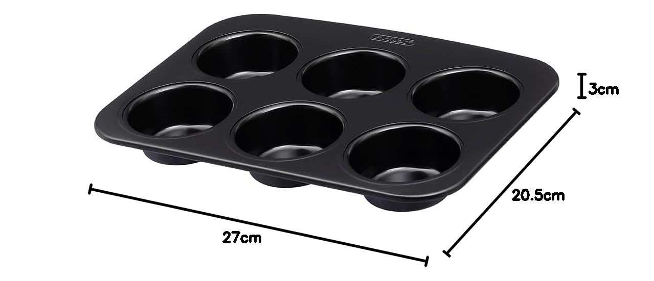 pyrex-glide-stampo-per-muffin-in-metallo-da-6-stampi-con-rivestimento-antiaderen image 4