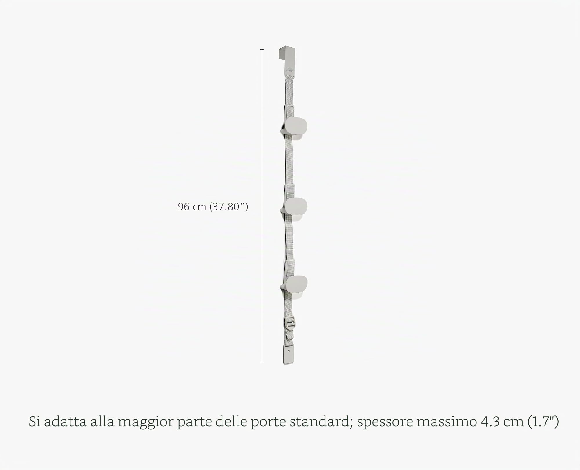 joseph-joseph-orderly-organizer-per-borse-da-porta-con-3-ganci-regolabili-in-alt image 4