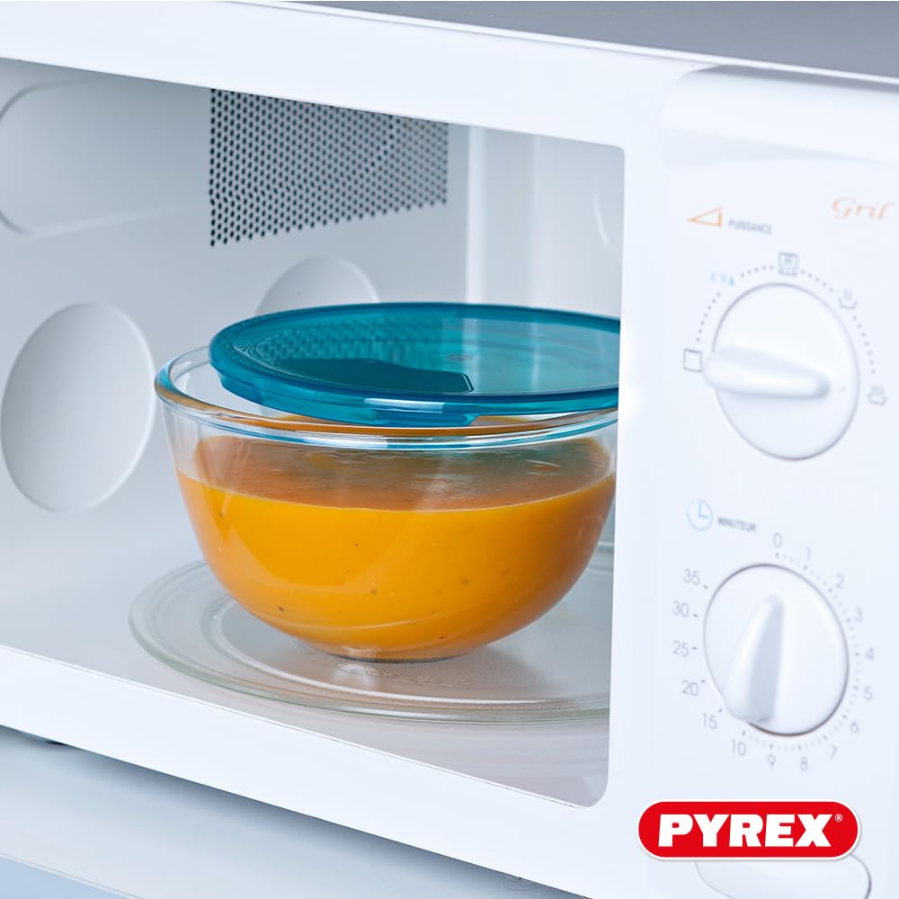 pyrex-set-5-ciotole-in-vetro-borosilicato-trasparente-con-coperchi-turchese-0-5- image 7
