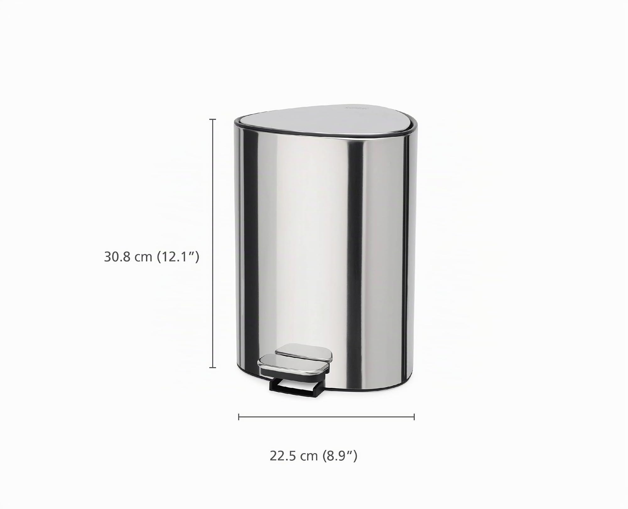 joseph-joseph-easystore-luxe-pattumiera-a-pedale-5-litri-in-acciaio-inox-con-chi image 5
