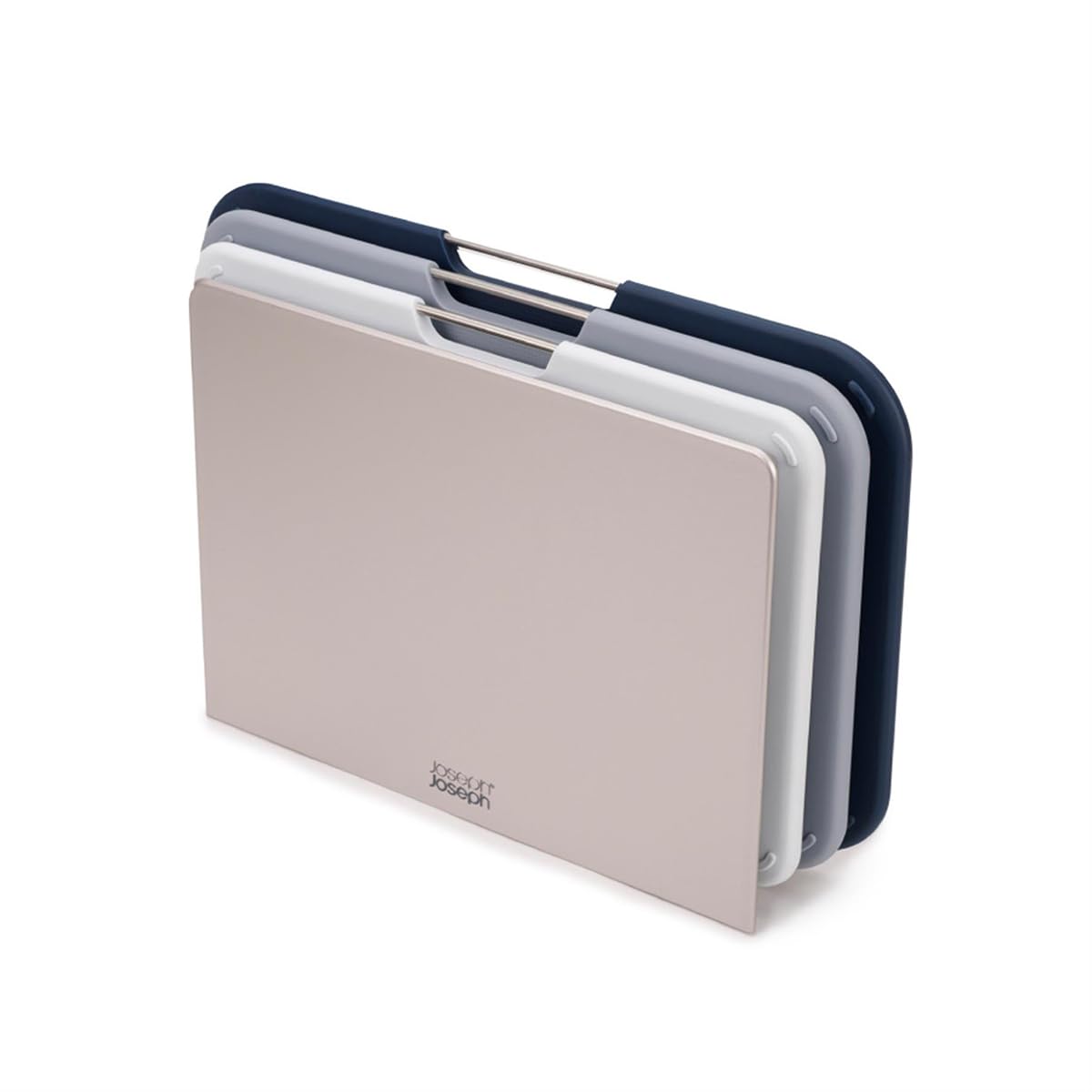 joseph-joseph-nest-set-di-3-taglieri-da-cucina-con-supporto-grigio-blu image 1