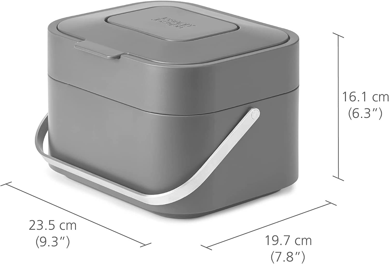 joseph-joseph-stack-4-pattumiera-da-cucina-per-rifiuti-organici-e-compost-4-litr image 3