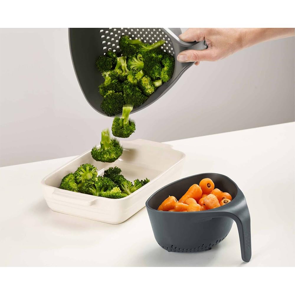 joseph-joseph-nest-set-di-2-colini-impilabili-salvaspazio-per-scolare-alimenti-g image 3