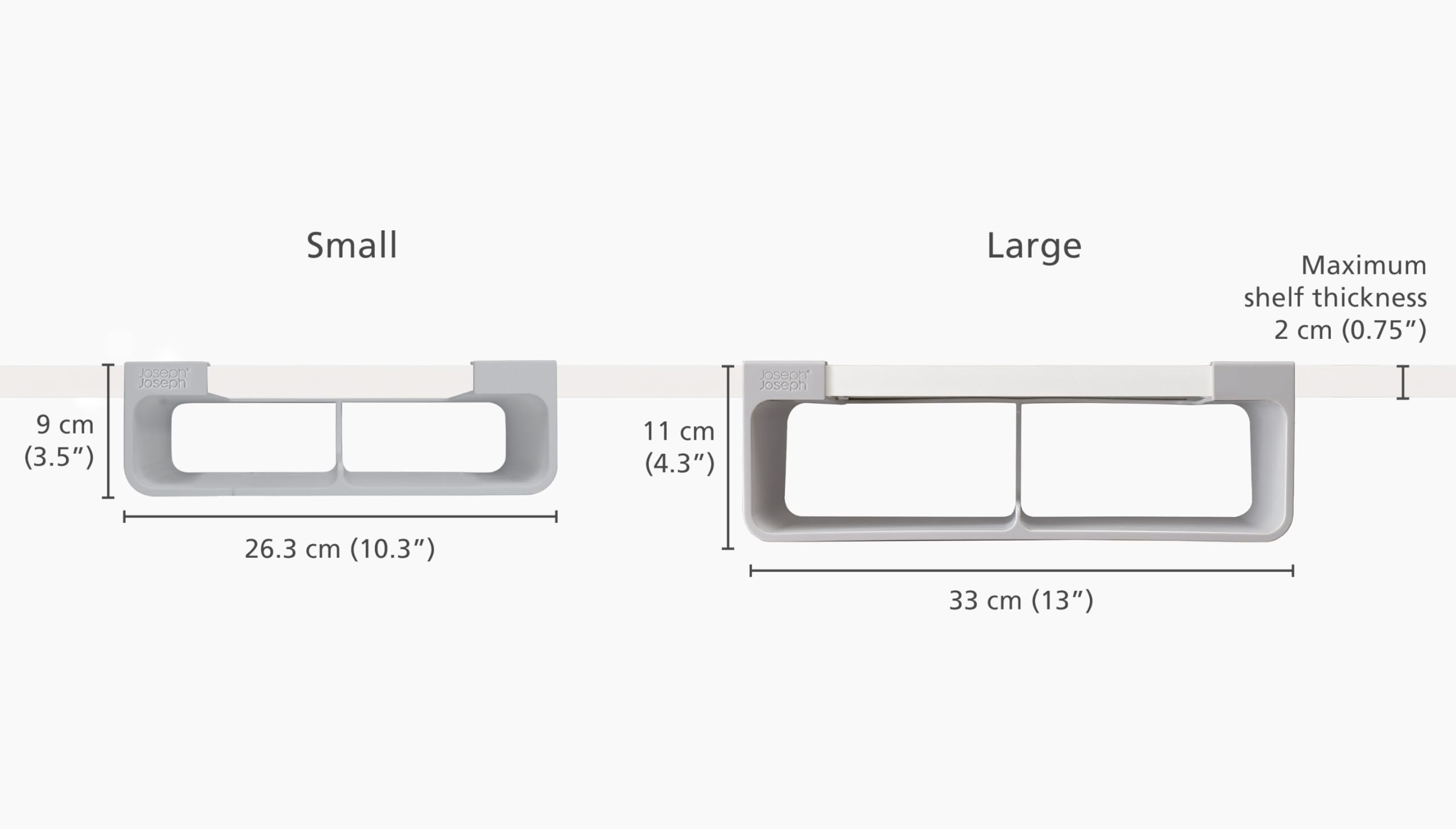 joseph-joseph-cupboardstore-organizzatore-sotto-scaffale-grande-per-rotoli-e-sca image 3