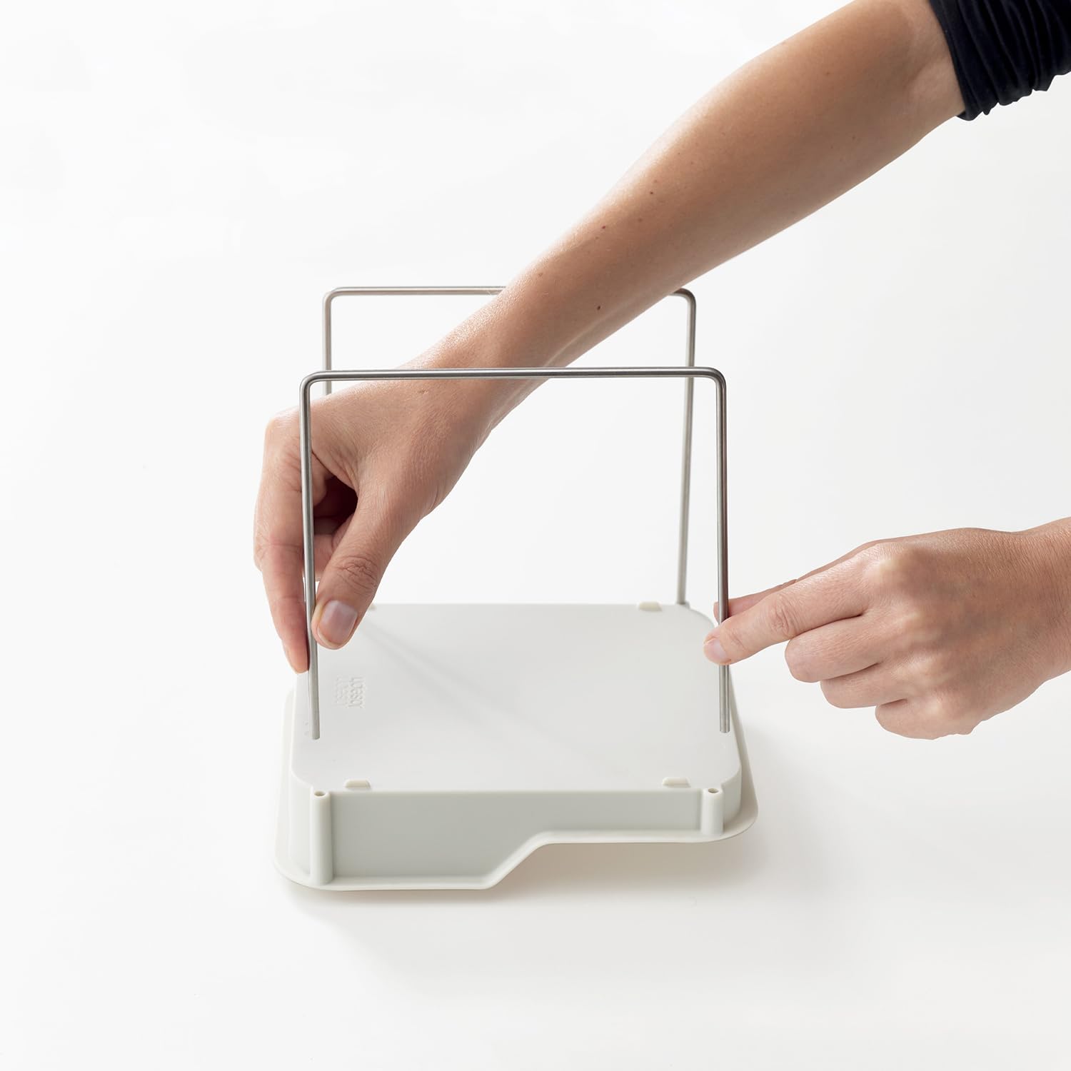 joseph-joseph-duo-organizzatore-armadio-cucina-a-2-livelli-con-cassetto-per-spez image 2