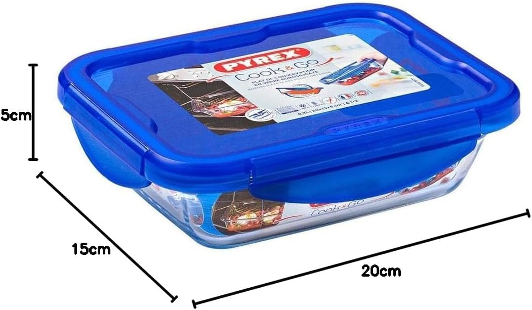 pyrex-cook-go-teglia-multiuso-rettangolare-con-coperchio-ermetico-vetro-traspare image 3