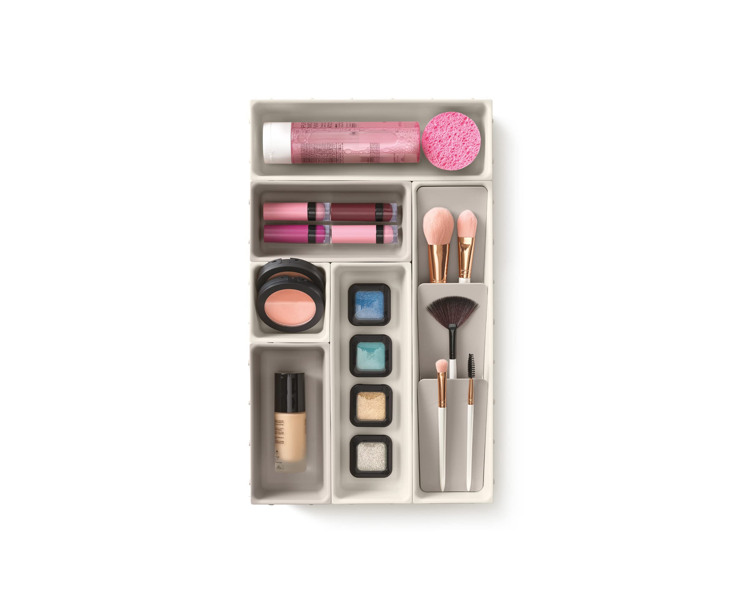joseph-joseph-viva-set-modulare-per-cassetti-da-7-pezzi-organizzatore-trucchi-co image 3