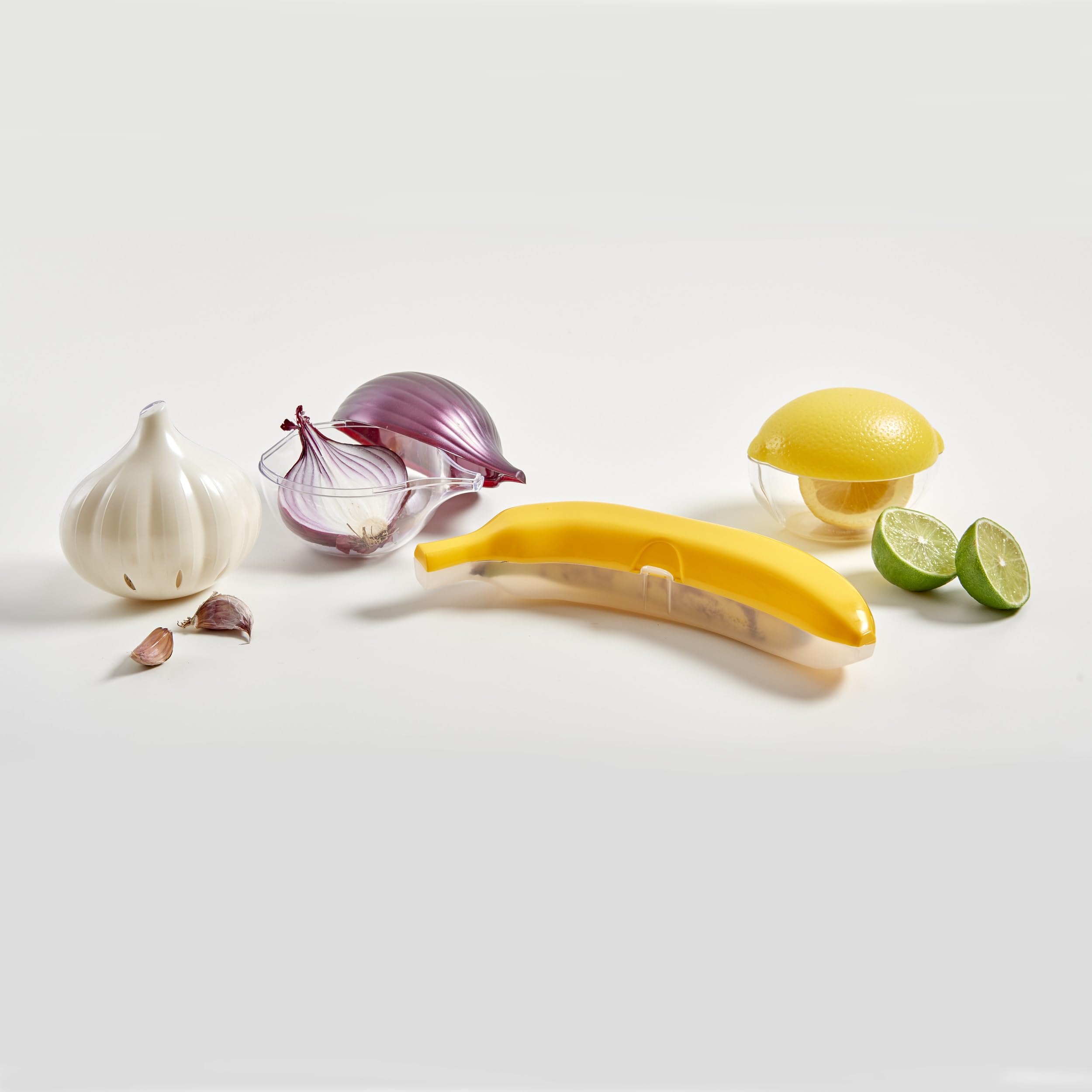 snips-salva-freschezza-set-4-contenitori-frigo-per-limone-cipolla-aglio-e-banana image 4