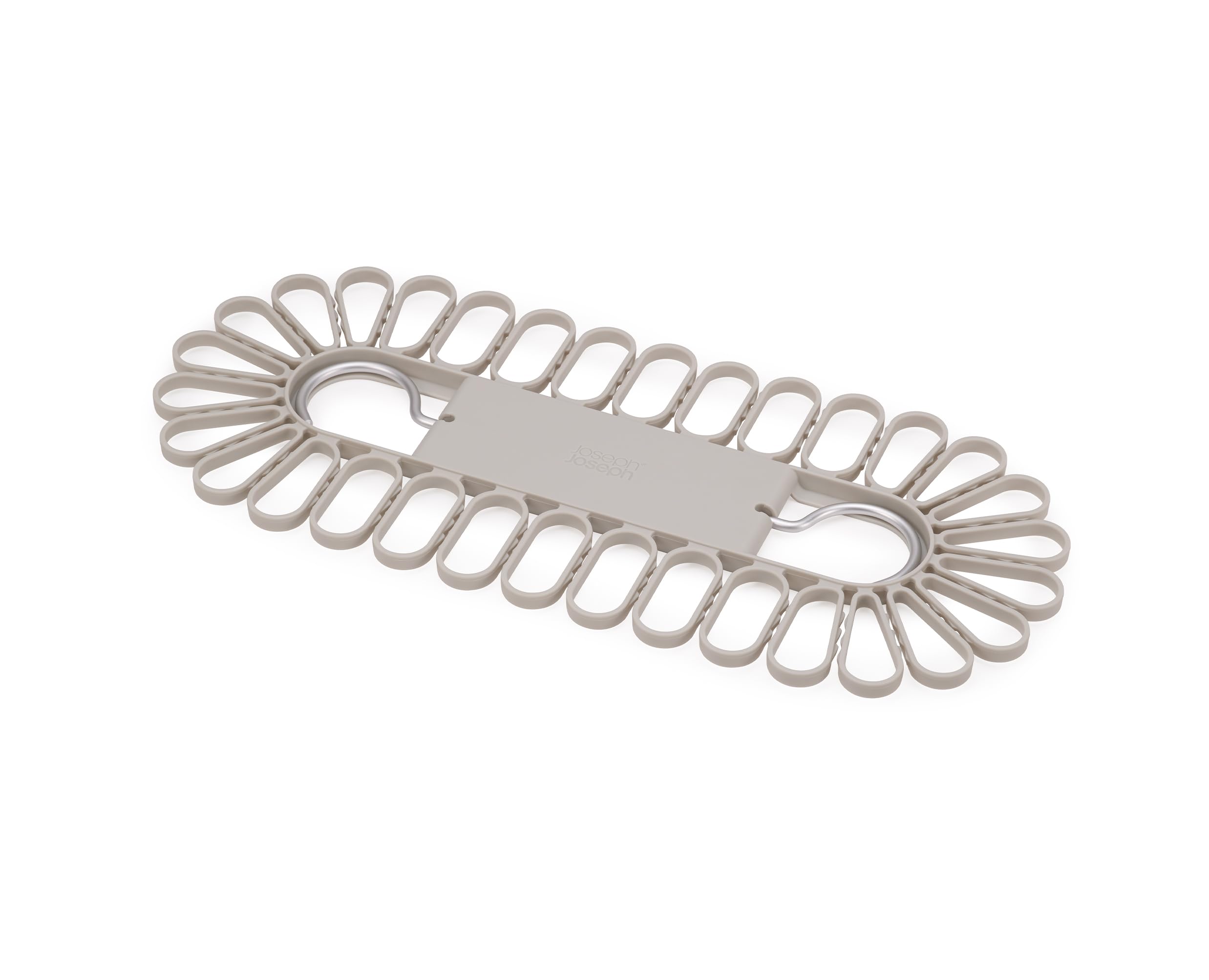 joseph-joseph-petal-stendibiancheria-pieghevole-con-32-pinze-e-ganci-in-allumini image 1
