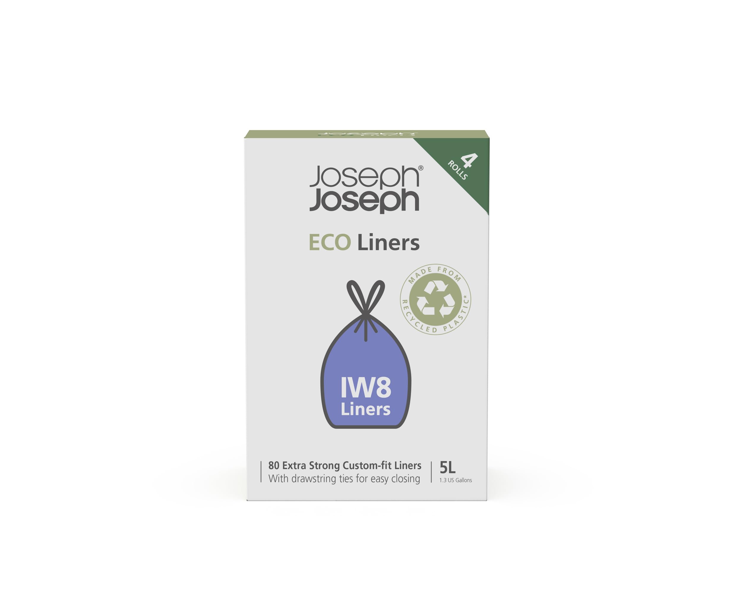 joseph-joseph-eco-iw9-sacchetti-spazzatura-riciclati-10-litri-con-coulisse-extra image 8