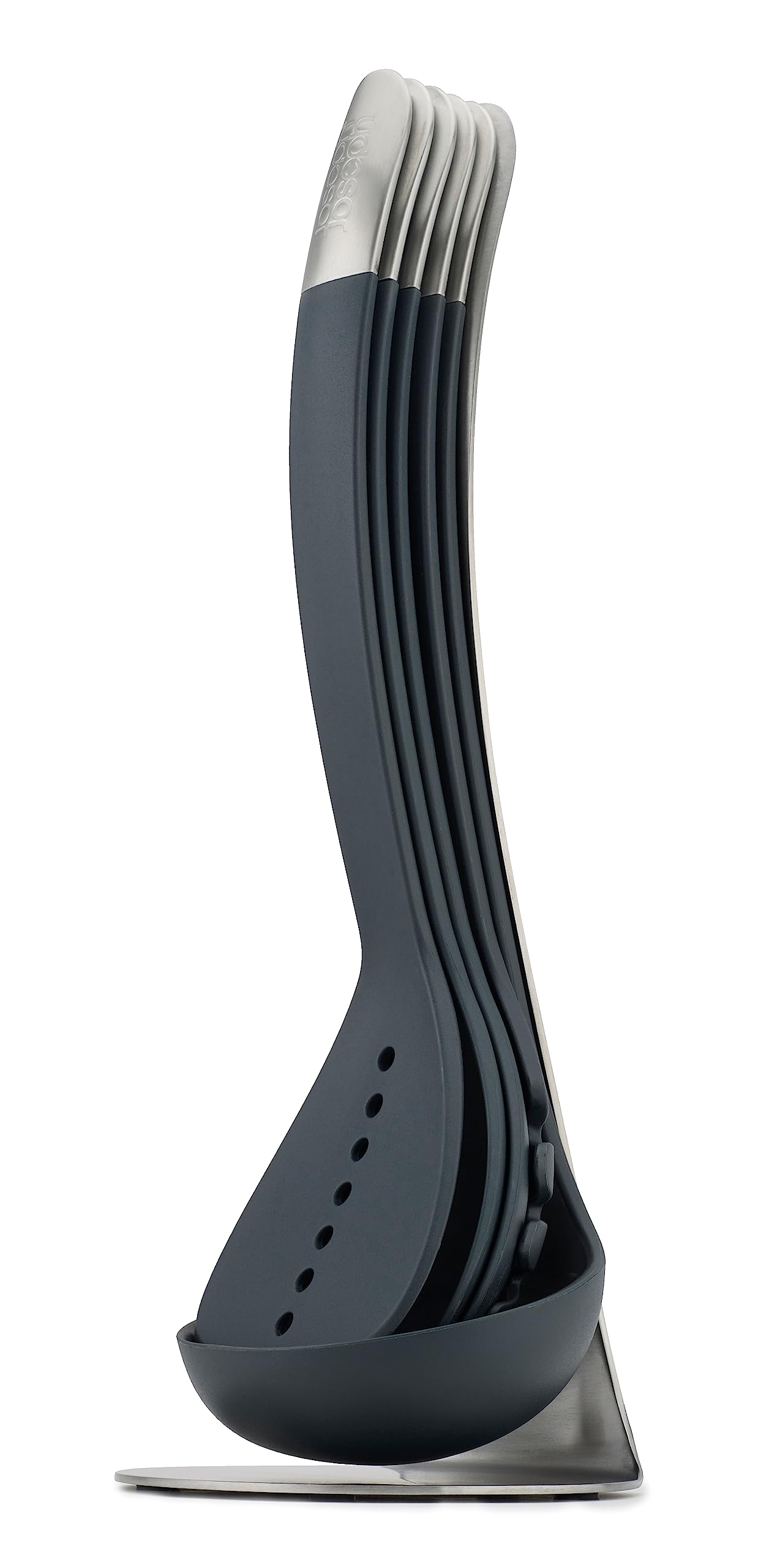 joseph-joseph-nest-set-di-5-utensili-da-cucina-con-supporto-magnetico-resistenti image 1