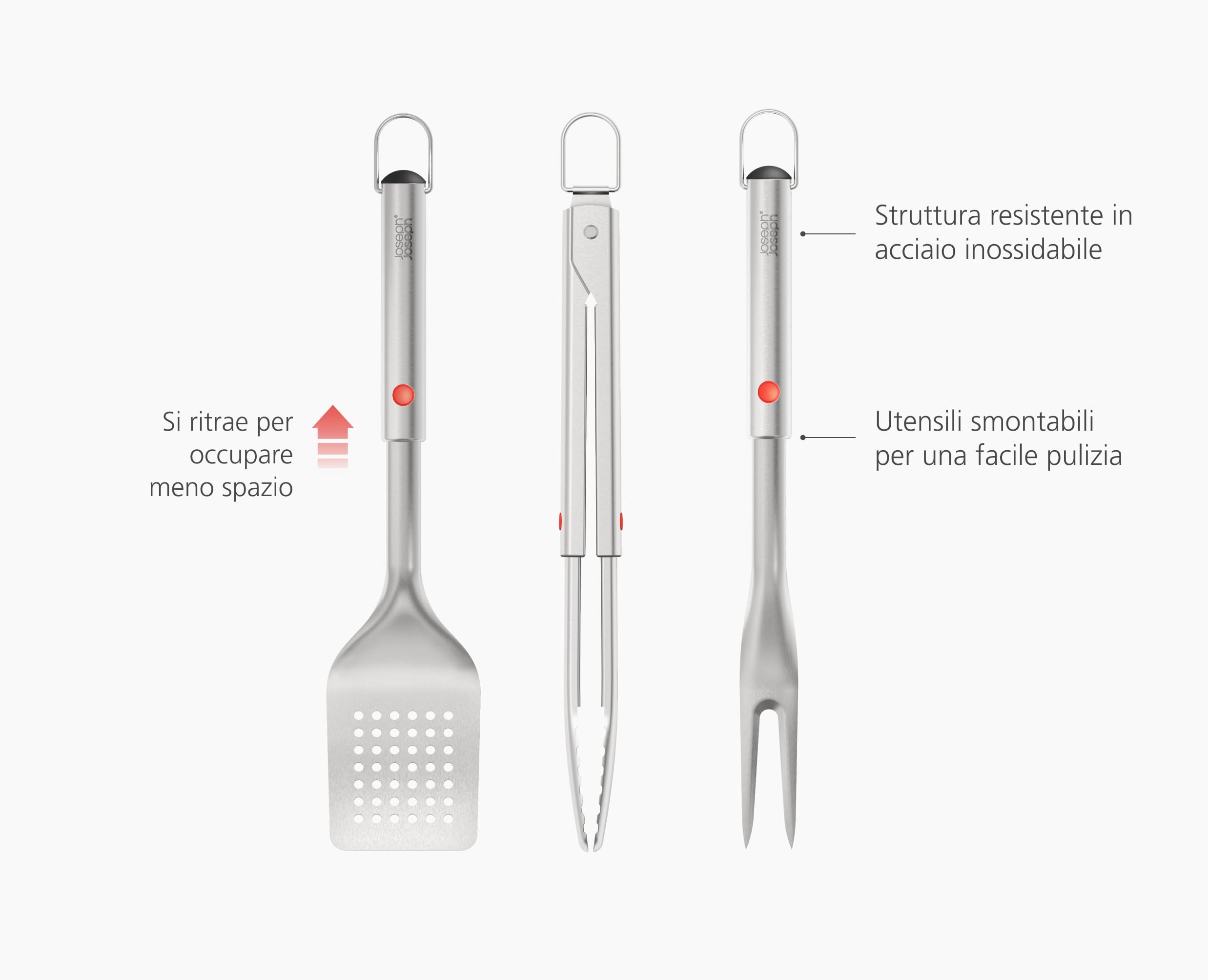 joseph-joseph-grillout-set-utensili-bbq-3-pezzi-in-acciaio-inox-con-teste-retrat image 4