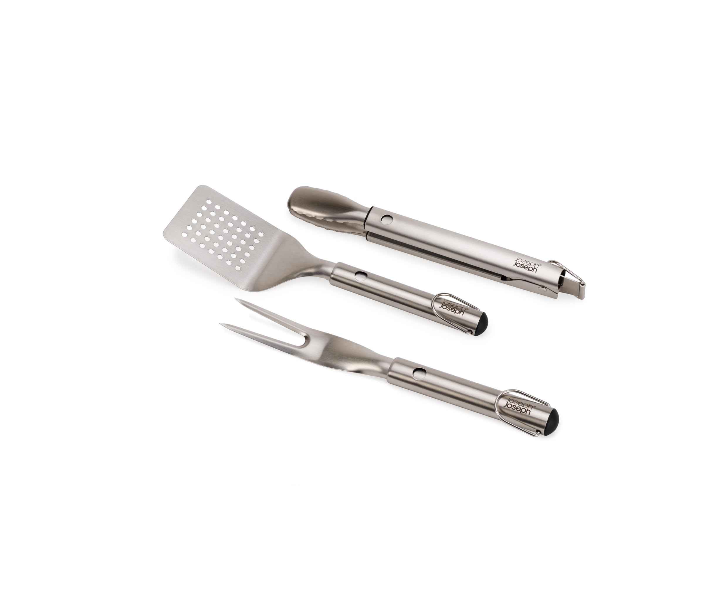 joseph-joseph-grillout-set-utensili-bbq-3-pezzi-in-acciaio-inox-con-teste-retrat image 2