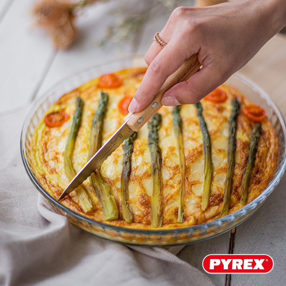 pyrex-bake-enjoy-set-2-stampi-in-vetro-borosilicato-teglia-flan-28-cm-e-piatto-t image 7
