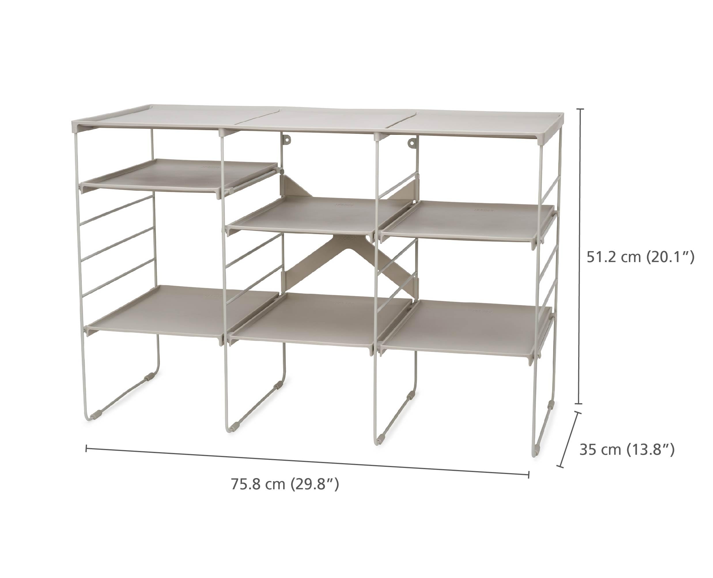 joseph-joseph-level-scarpiera-a-4-livelli-regolabili-organizzatore-per-12-paia-d image 6