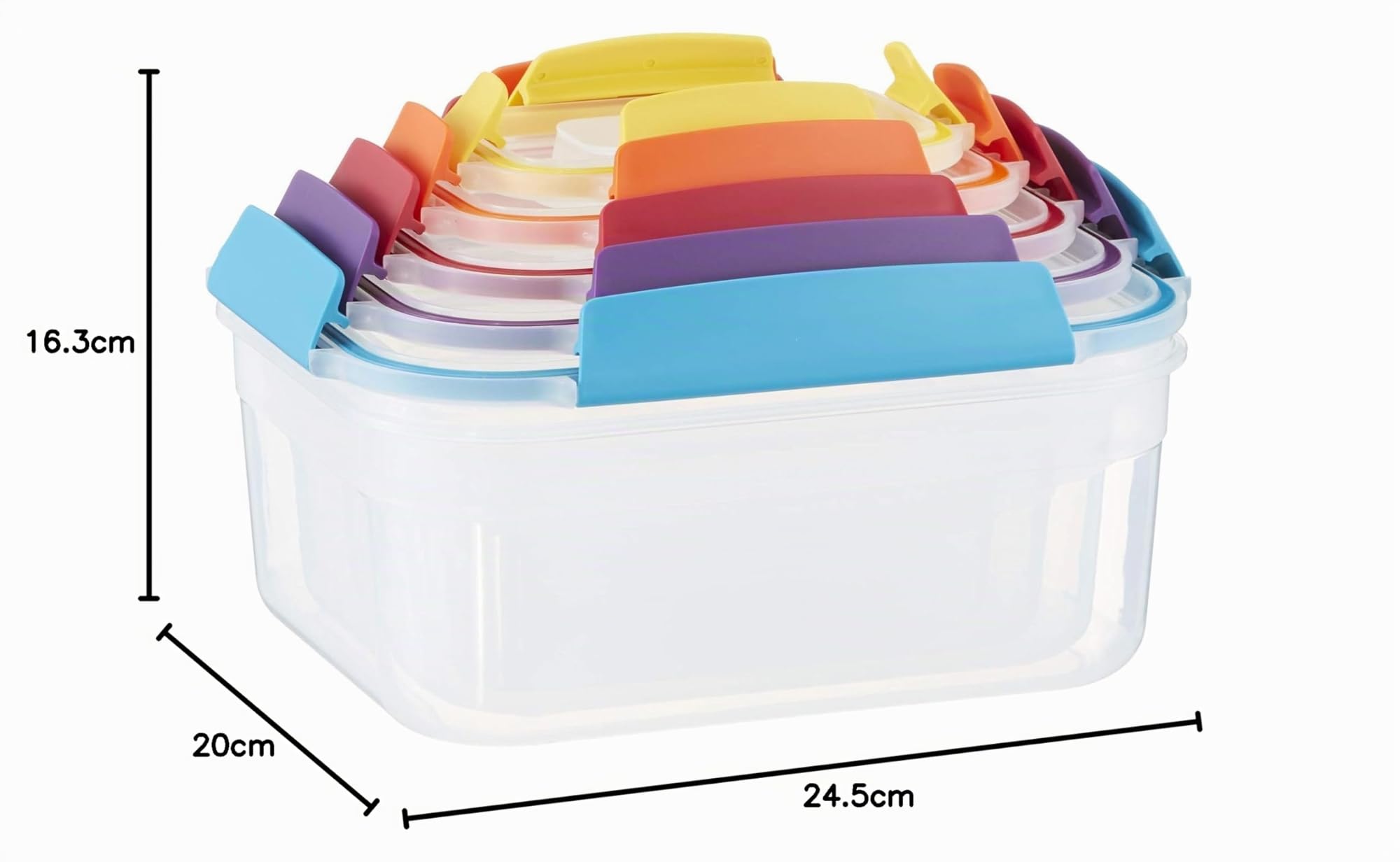 joseph-joseph-nest-lock-set-5-contenitori-ermetici-per-alimenti-in-plastica-con- image 7