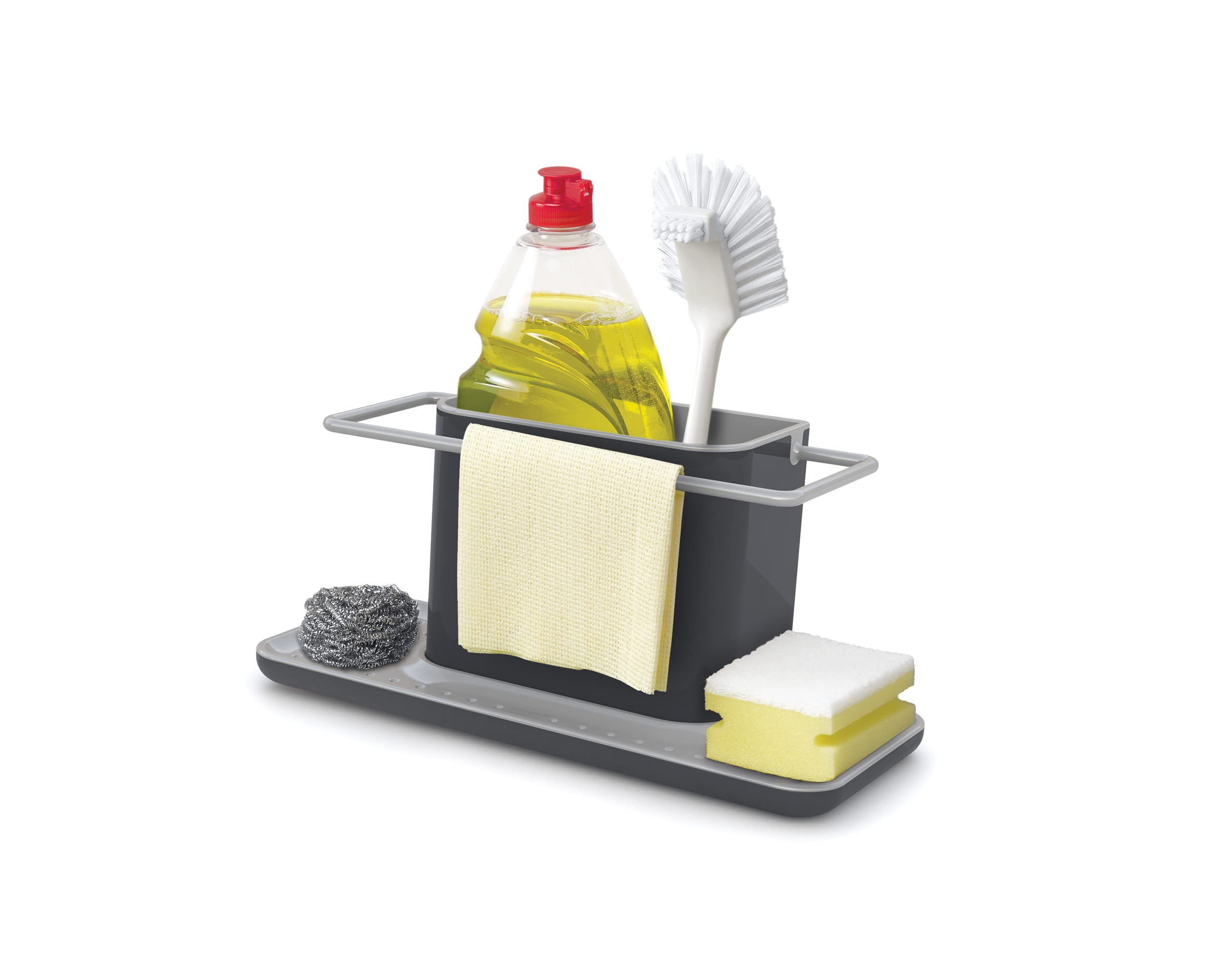 joseph-joseph-organizer-per-lavello-con-portaspugna-e-portasalviette-trappola-ac image 6
