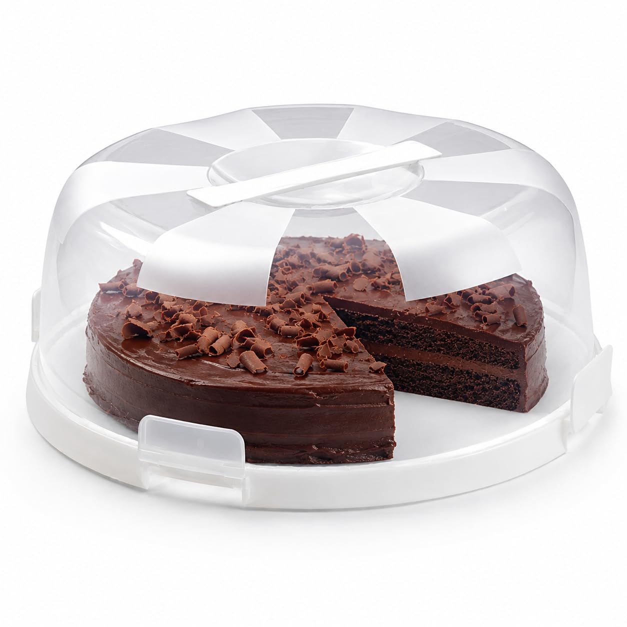 snips-porta-torta-d-lice-28-cm-con-coperchio-campana-4-chiusure-e-manico-ergonom image 1