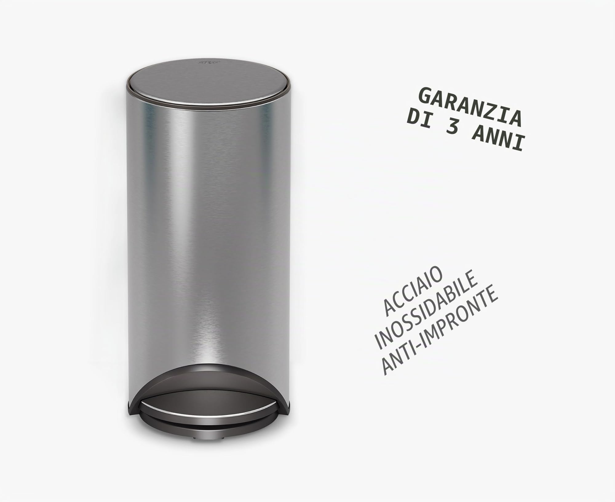 joseph-joseph-arc-pattumiera-a-pedale-30l-in-acciaio-inox-con-filtro-anti-odore- image 5