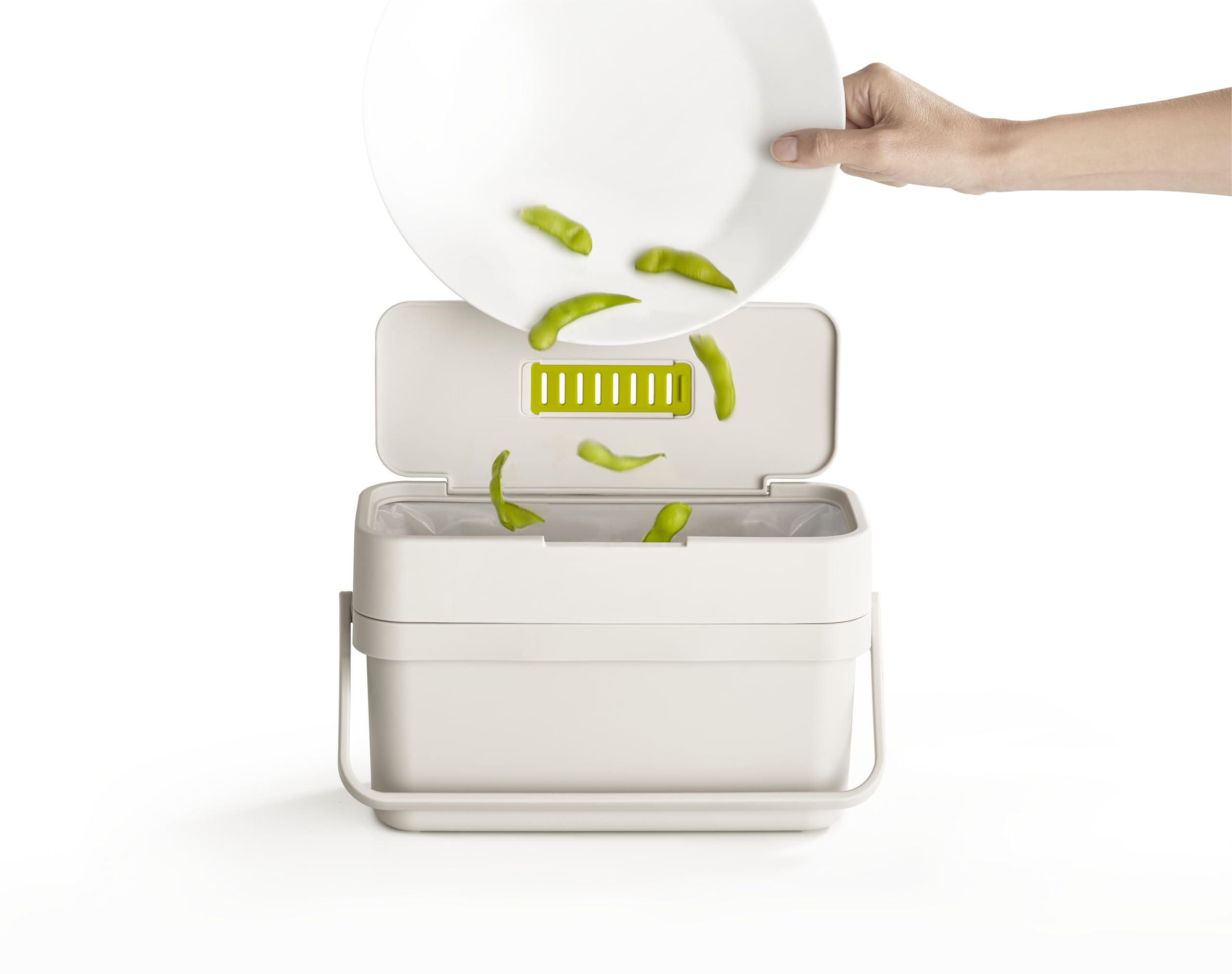 joseph-joseph-compo-4-contenitore-compost-per-rifiuti-alimentari-4-litri-con-ven image 2