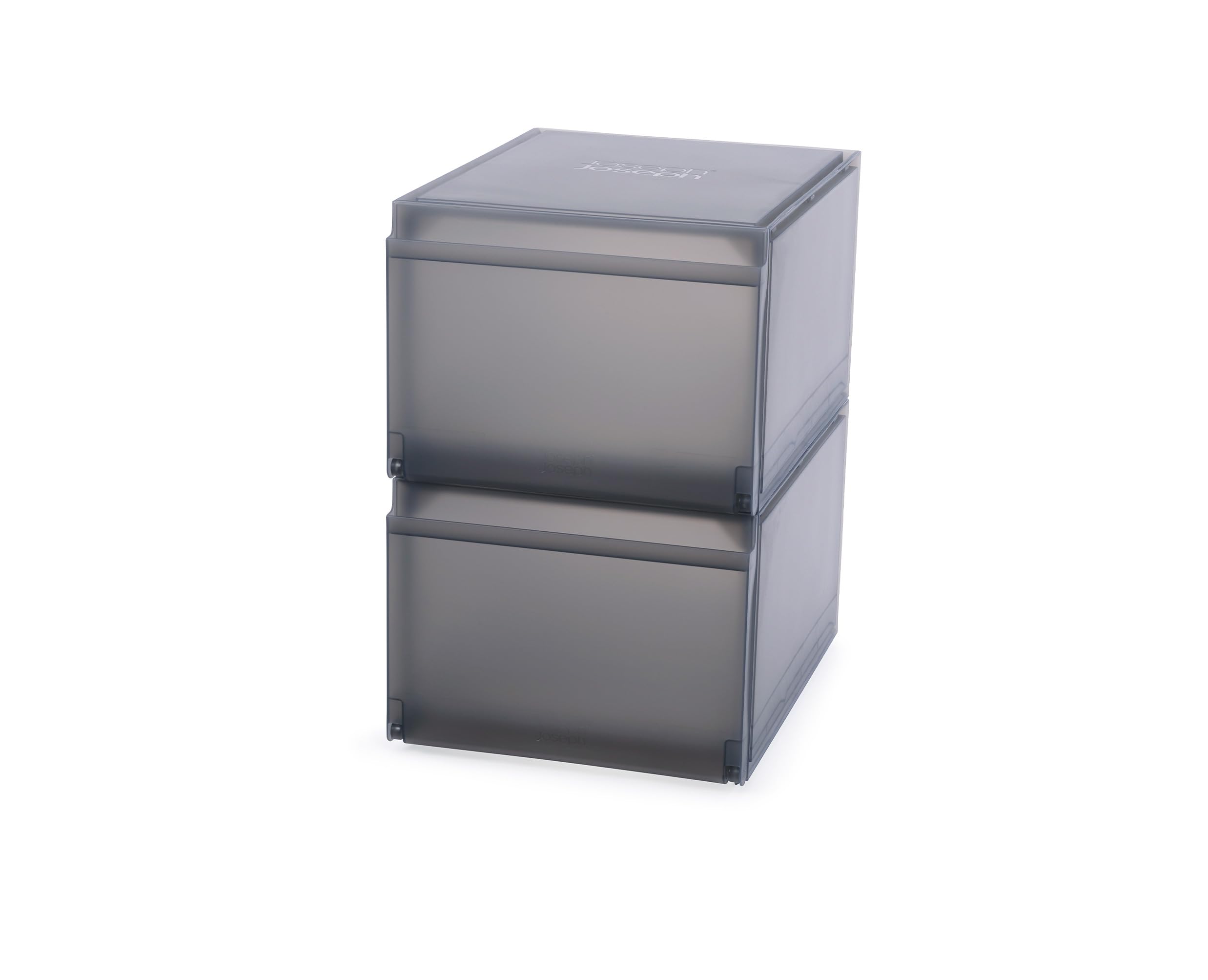 joseph-joseph-shoecase-scatole-portascarpe-impilabili-con-porta-a-ribalta-base-e image 2