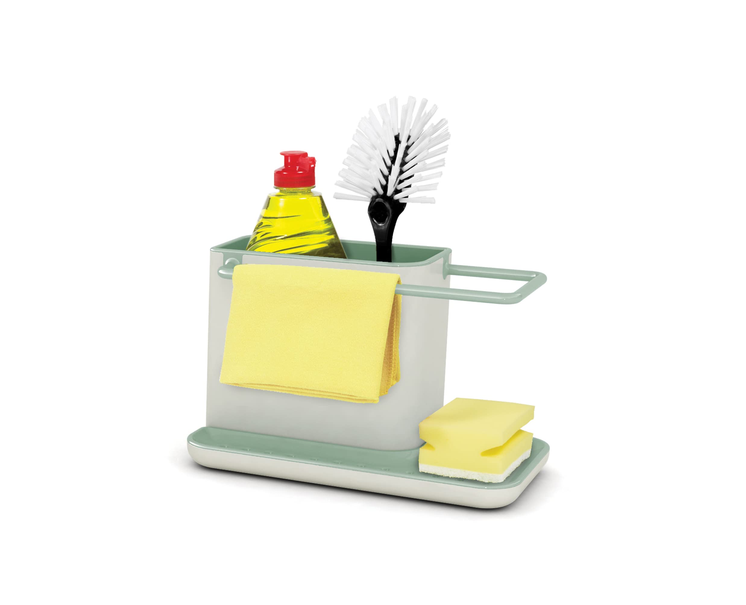 joseph-joseph-organizer-per-lavello-con-portaspugna-e-portasalviette-trappola-ac image 5