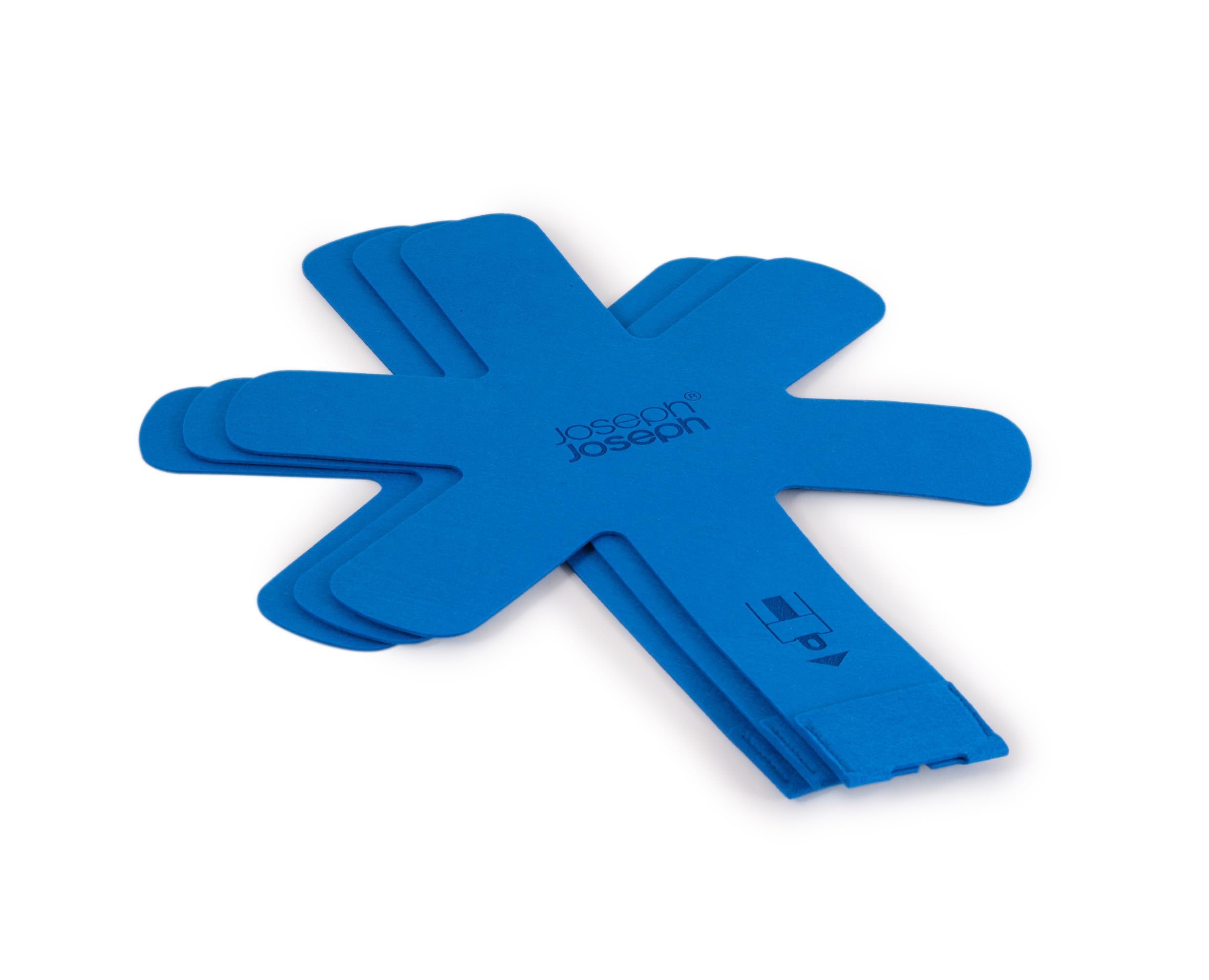 joseph-joseph-space-set-3-protezioni-per-padelle-in-feltro-a-sei-bracci-anti-gra image 1