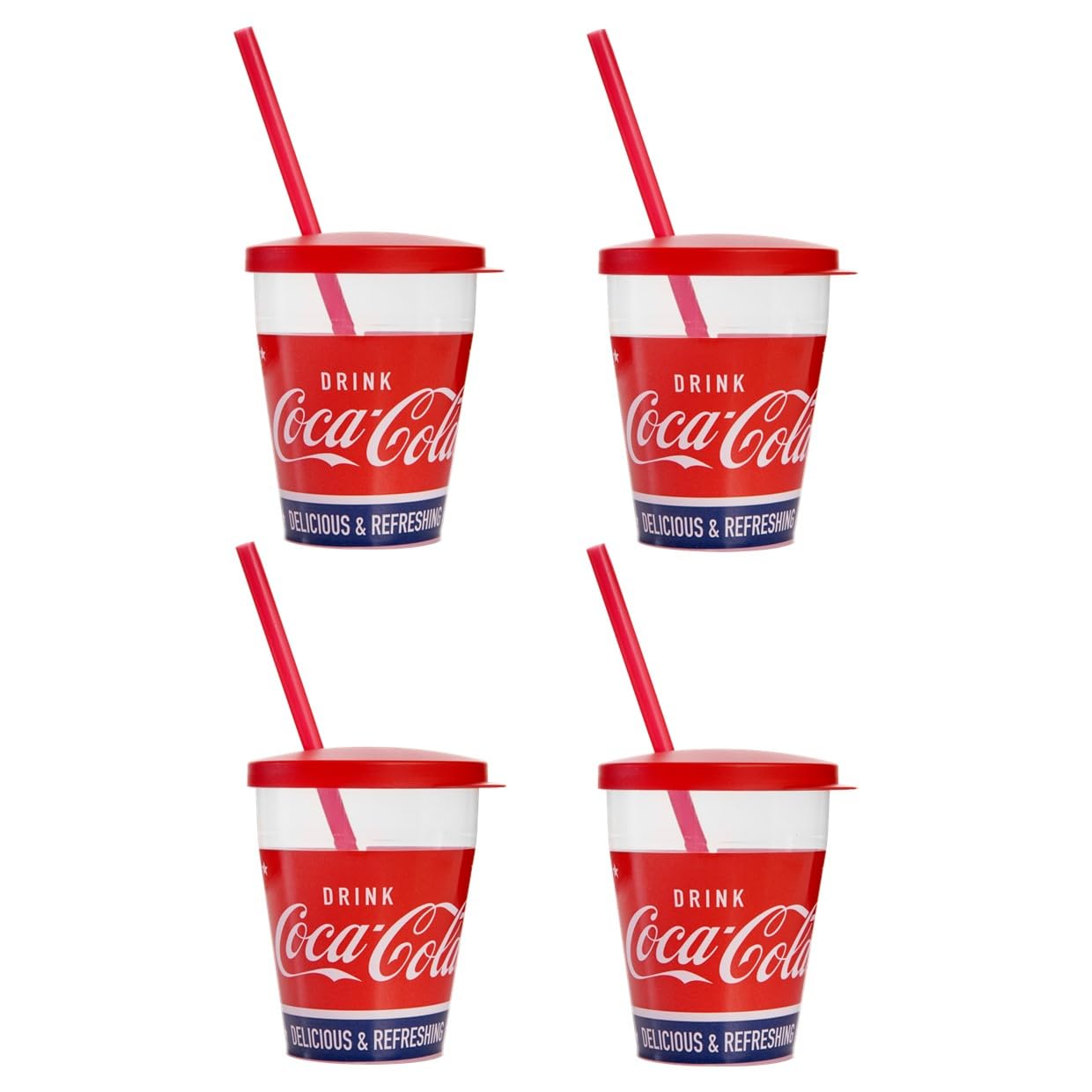 snips-bicchieri-coca-cola-con-cannuccia-e-tappo-0-5-l-set-4-bicchieri-in-plastic image 6
