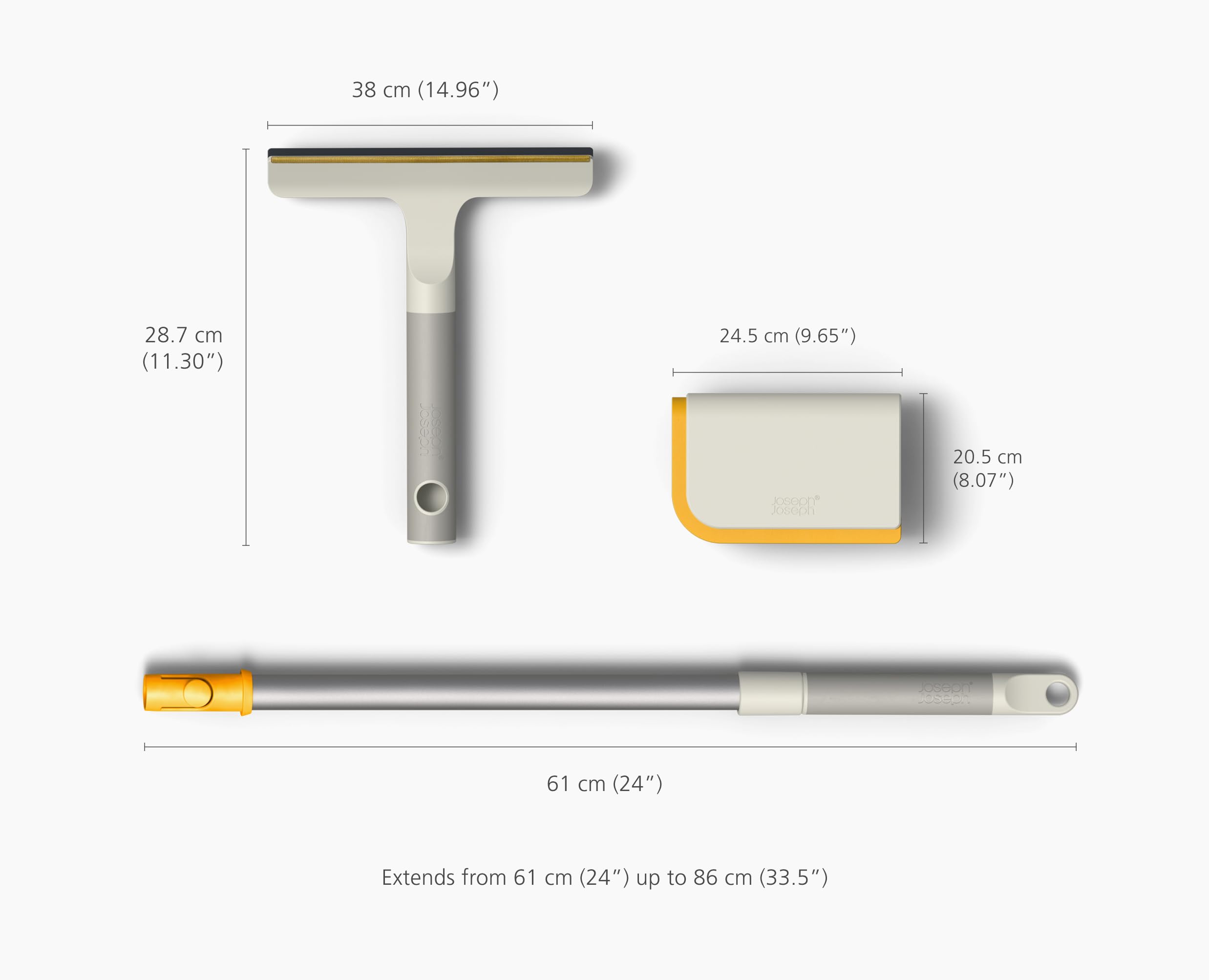 joseph-joseph-cleantech-set-3-pezzi-rimuovi-peli-animali-spazzola-per-tappeti-e- image 4