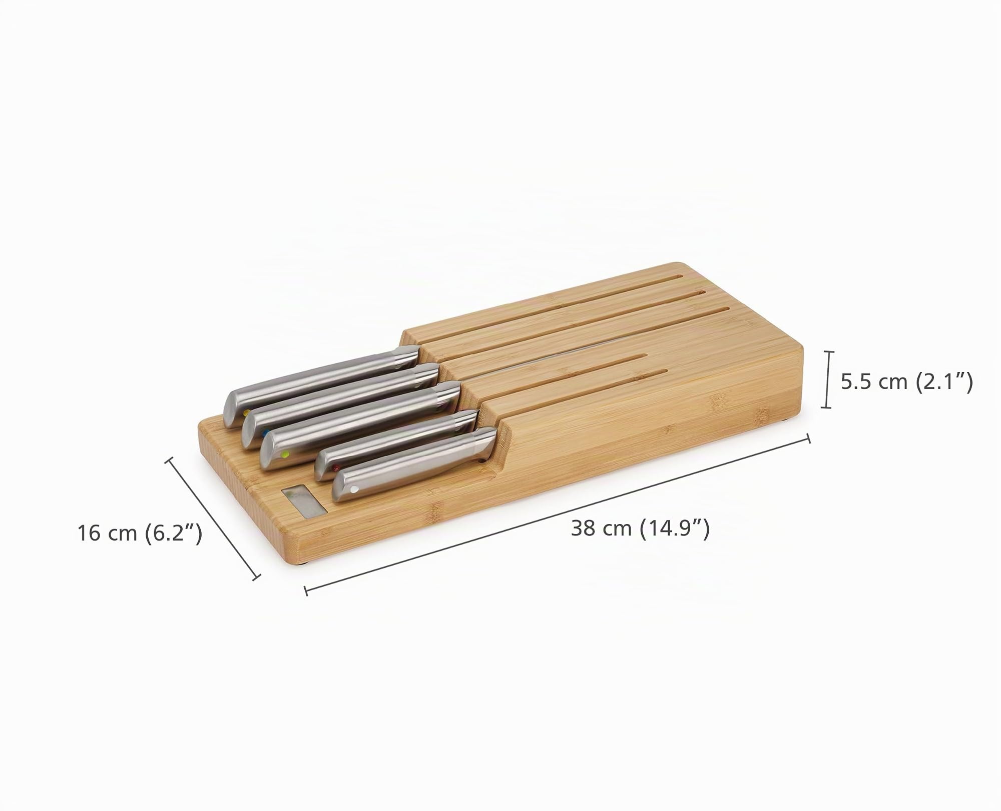 joseph-joseph-elevate-set-5-coltelli-da-cucina-in-acciaio-inox-giapponese-con-bl image 5