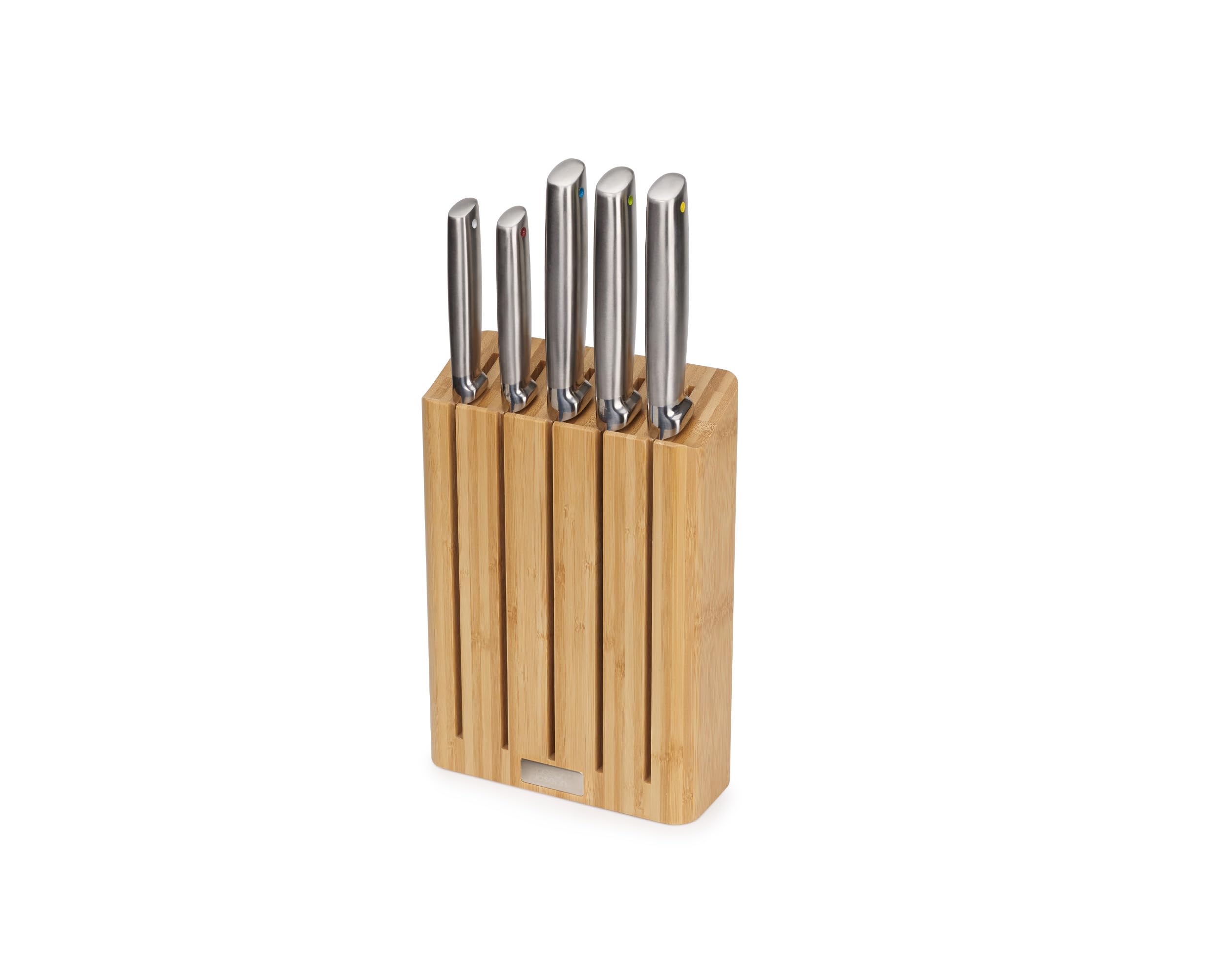 joseph-joseph-elevate-knives-slimblock-set-5-coltelli-con-affilacoltelli-estraib image 7