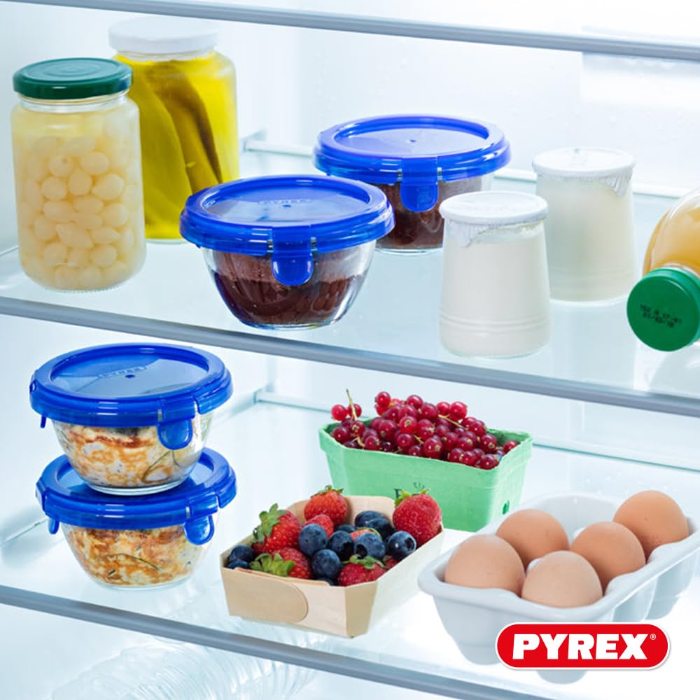 pyrex-cook-go-set-di-5-lunchbox-rotondi-in-vetro-borosilicato-0-7-l-con-coperchi image 6