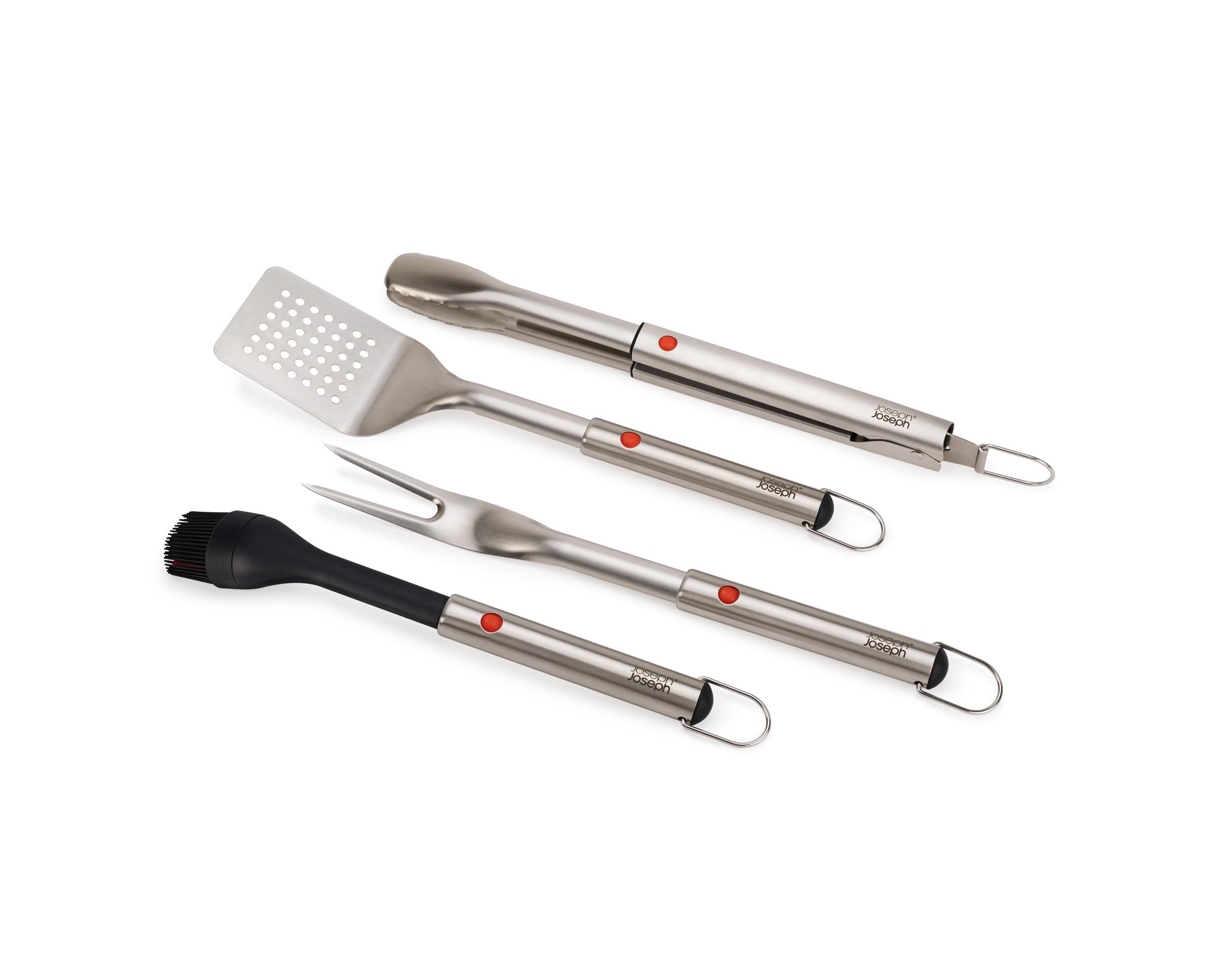 joseph-joseph-grillout-set-utensili-bbq-3-pezzi-in-acciaio-inox-con-teste-retrat image 7