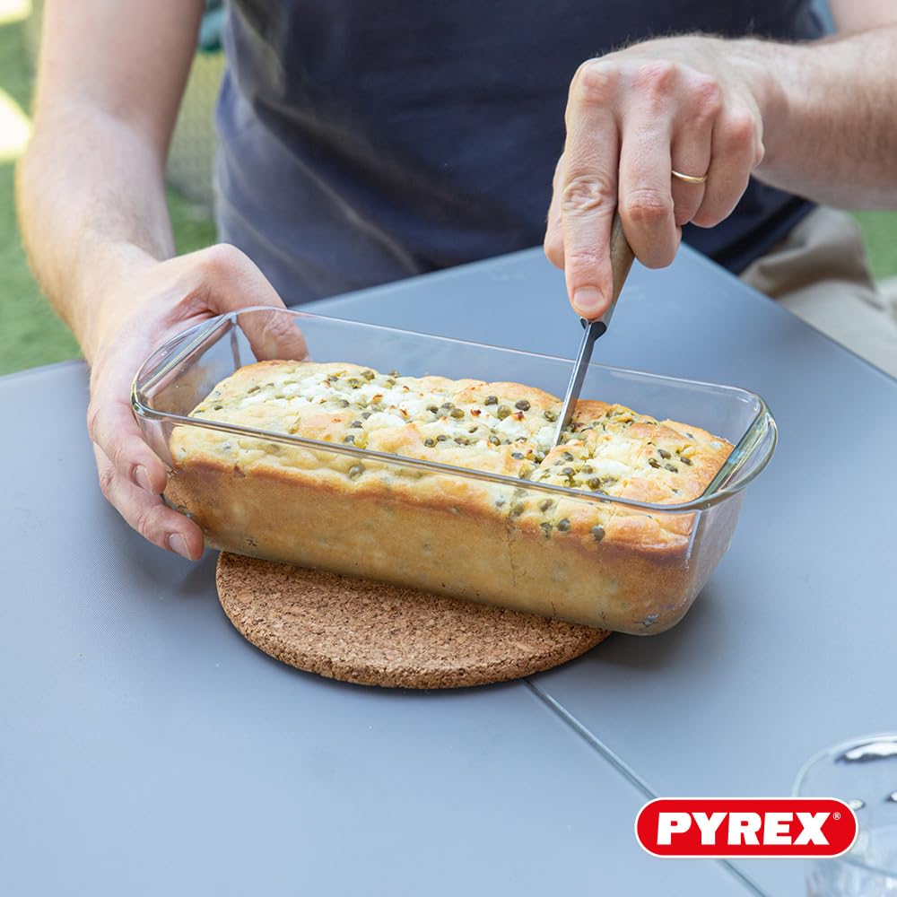 pyrex-cake-party-kit-pasticceria-3-pezzi-con-tortiera-28-cm-ciotola-2-l-e-misuri image 3