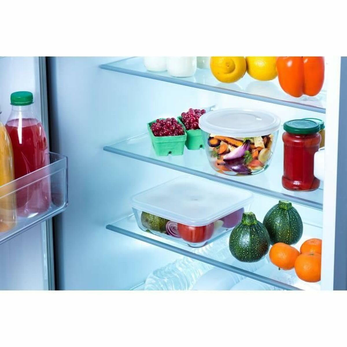 pyrex-cook-freeze-set-8-piatti-in-vetro-borosilicato-con-coperchio-ermetico-free image 3