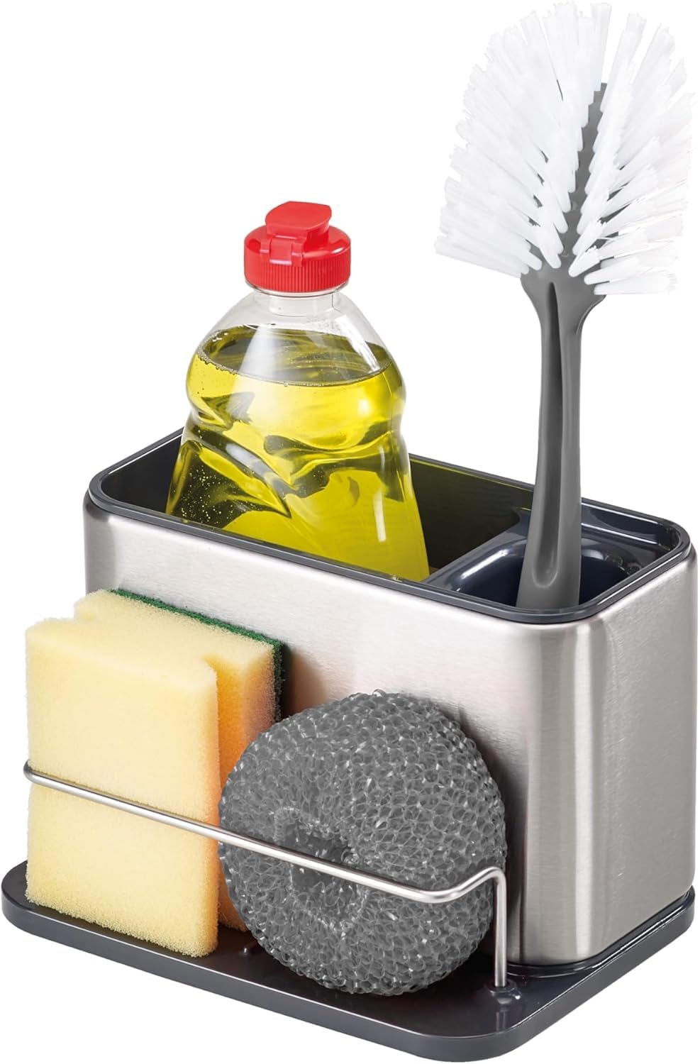 joseph-joseph-surface-organizer-per-lavello-in-acciaio-inox-anti-impronta-con-po image 1