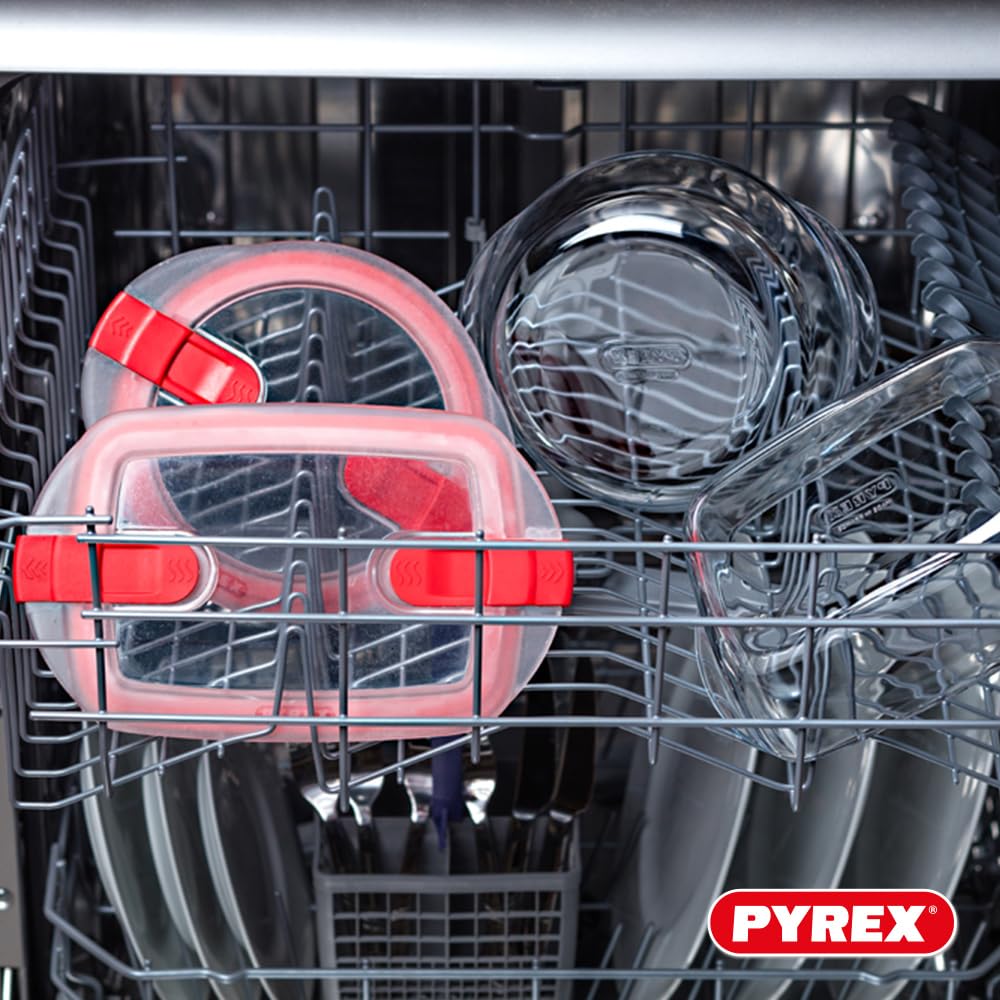 pyrex-cook-heat-confezione-5-contenitori-per-alimenti-quadrati-in-vetro-1l-con-c image 6