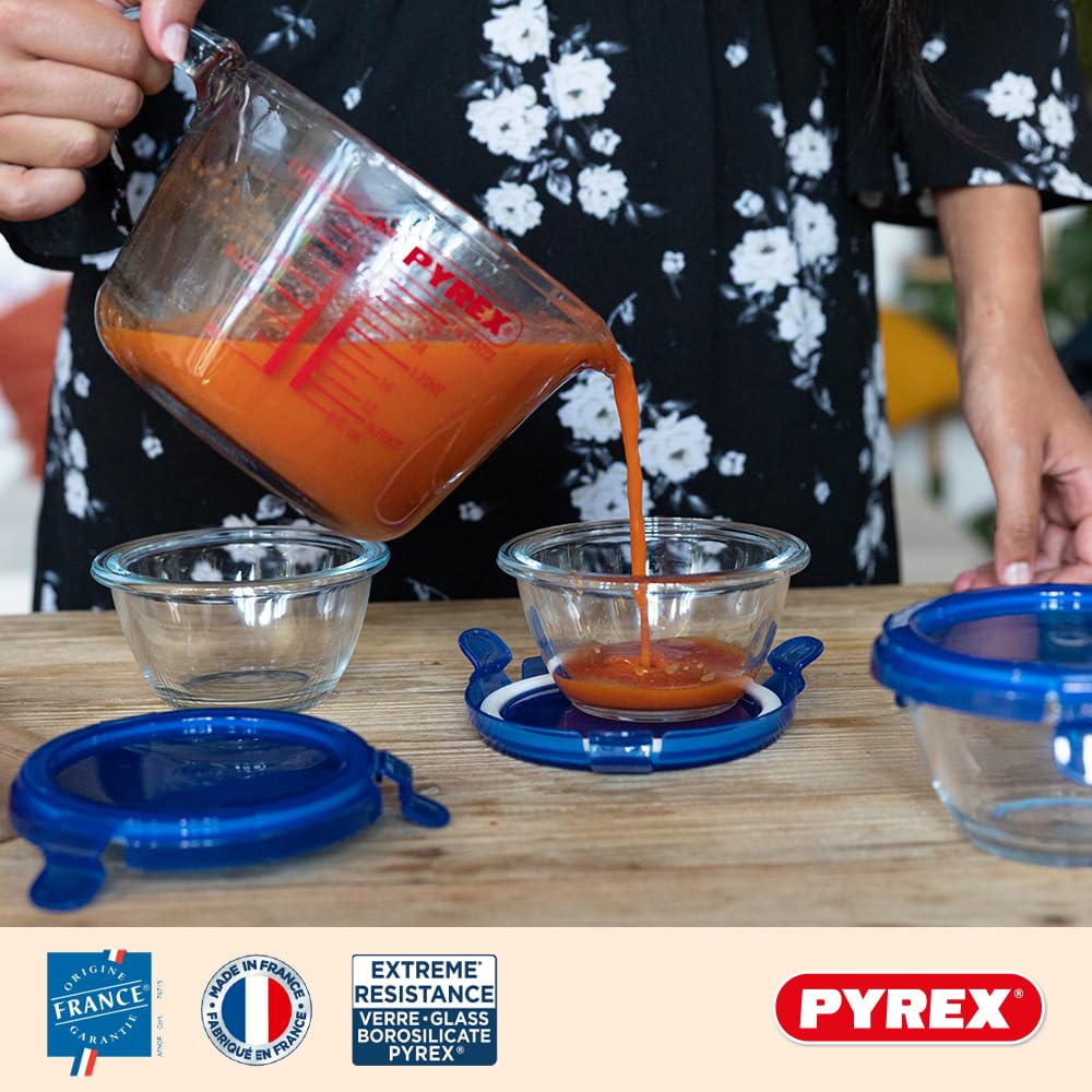 pyrex-classic-set-misure-graduate-in-vetro-borosilicato-3-pezzi-scala-in-ml-becc image 5