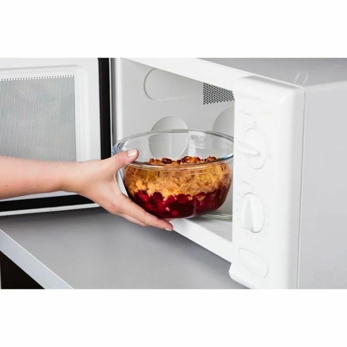 pyrex-cook-go-set-di-3-porta-pranzo-rotondi-in-vetro-borosilicato-0-7-l-con-cope image 6
