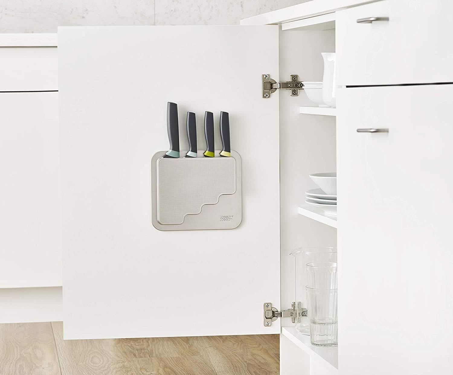 joseph-joseph-doorstore-set-di-4-coltelli-elevate-con-portacoltelli-a-parete-sot image 4