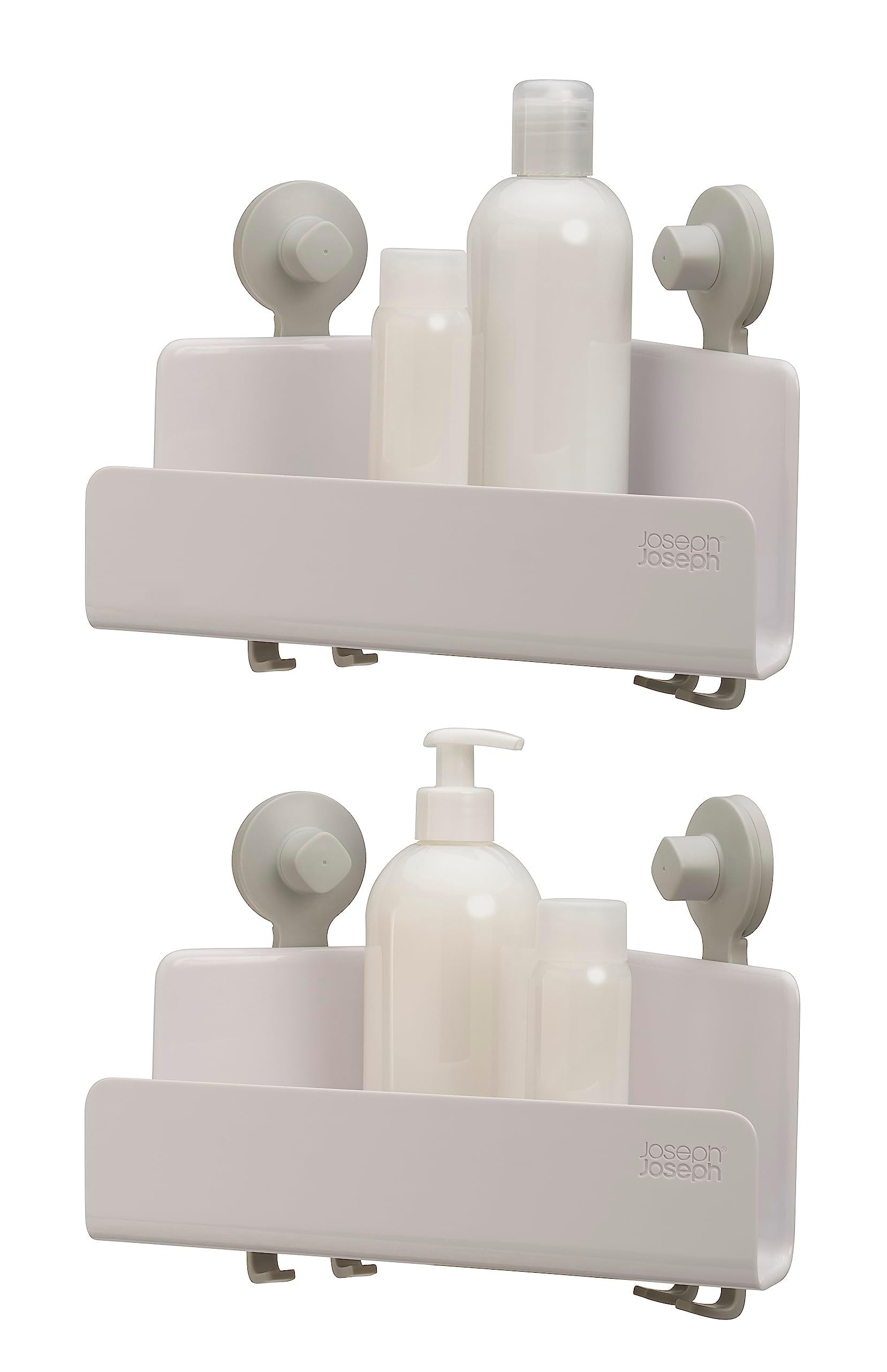joseph-joseph-easystore-set-2-box-doccia-angolari-autodrenanti-bianchi-ripiani-c image 2