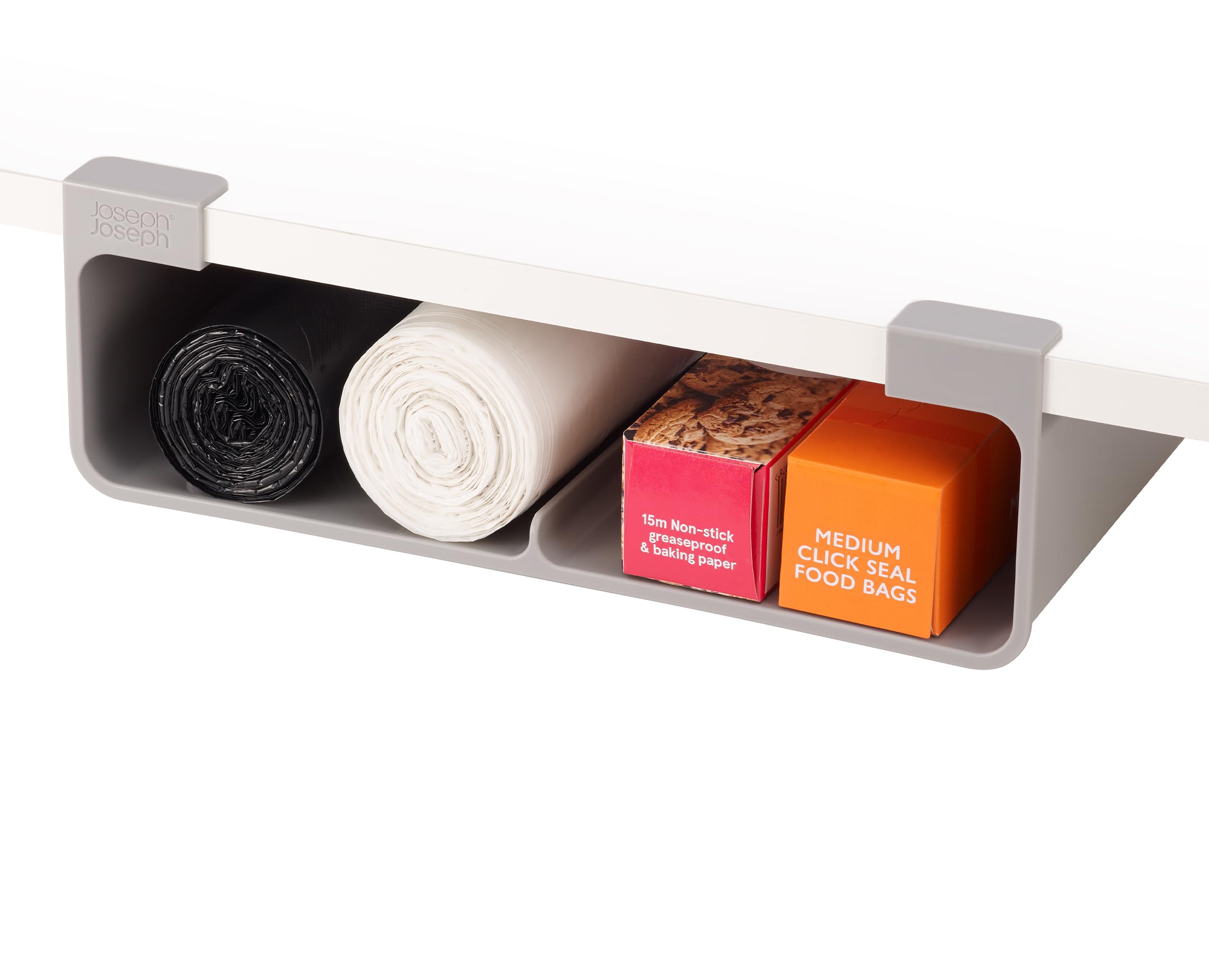 joseph-joseph-cupboardstore-organizzatore-sotto-scaffale-grande-per-rotoli-e-sca image 1