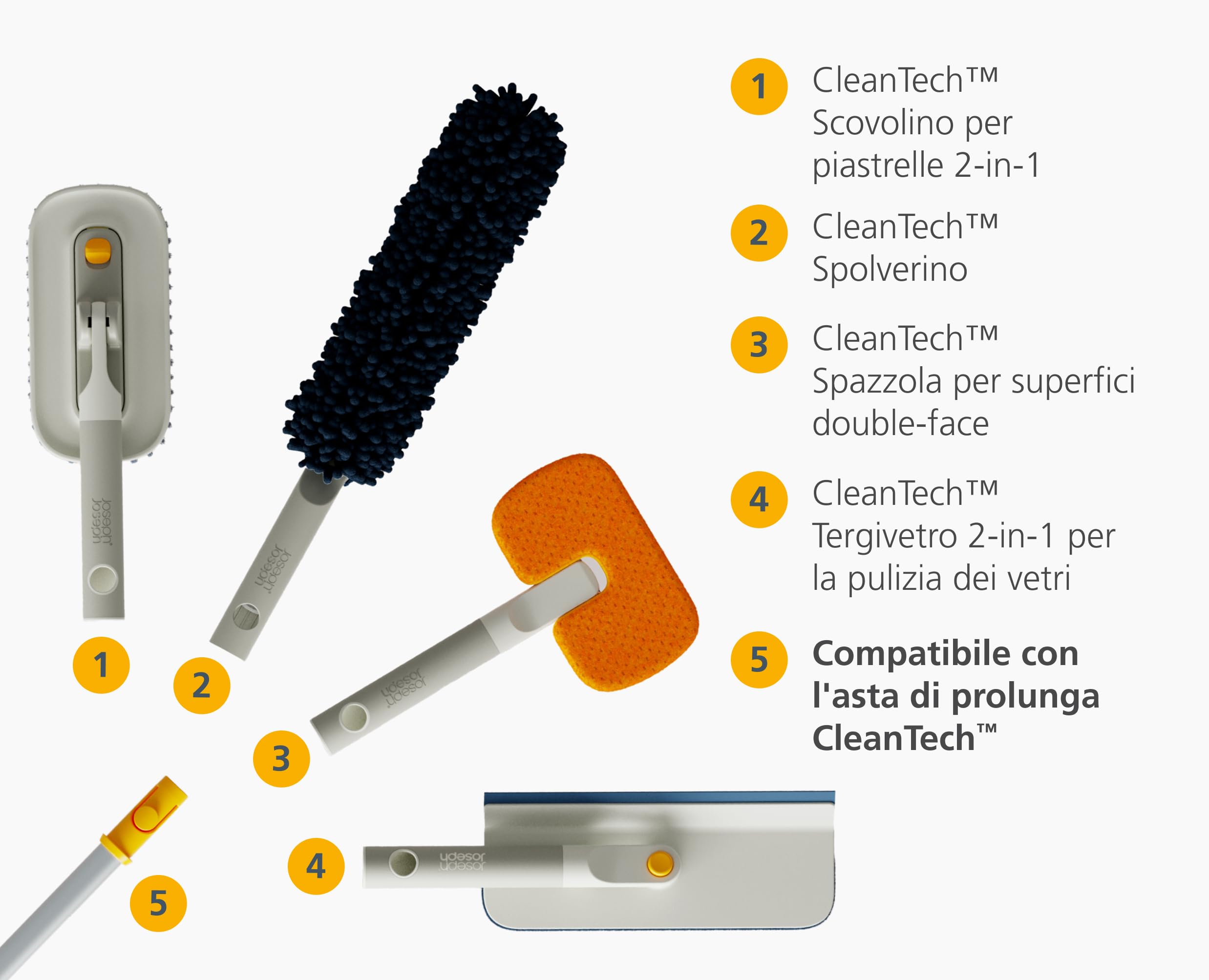joseph-joseph-cleantech-spazzola-2-in-1-per-pulizia-piastrelle-e-fughe-con-setol image 4